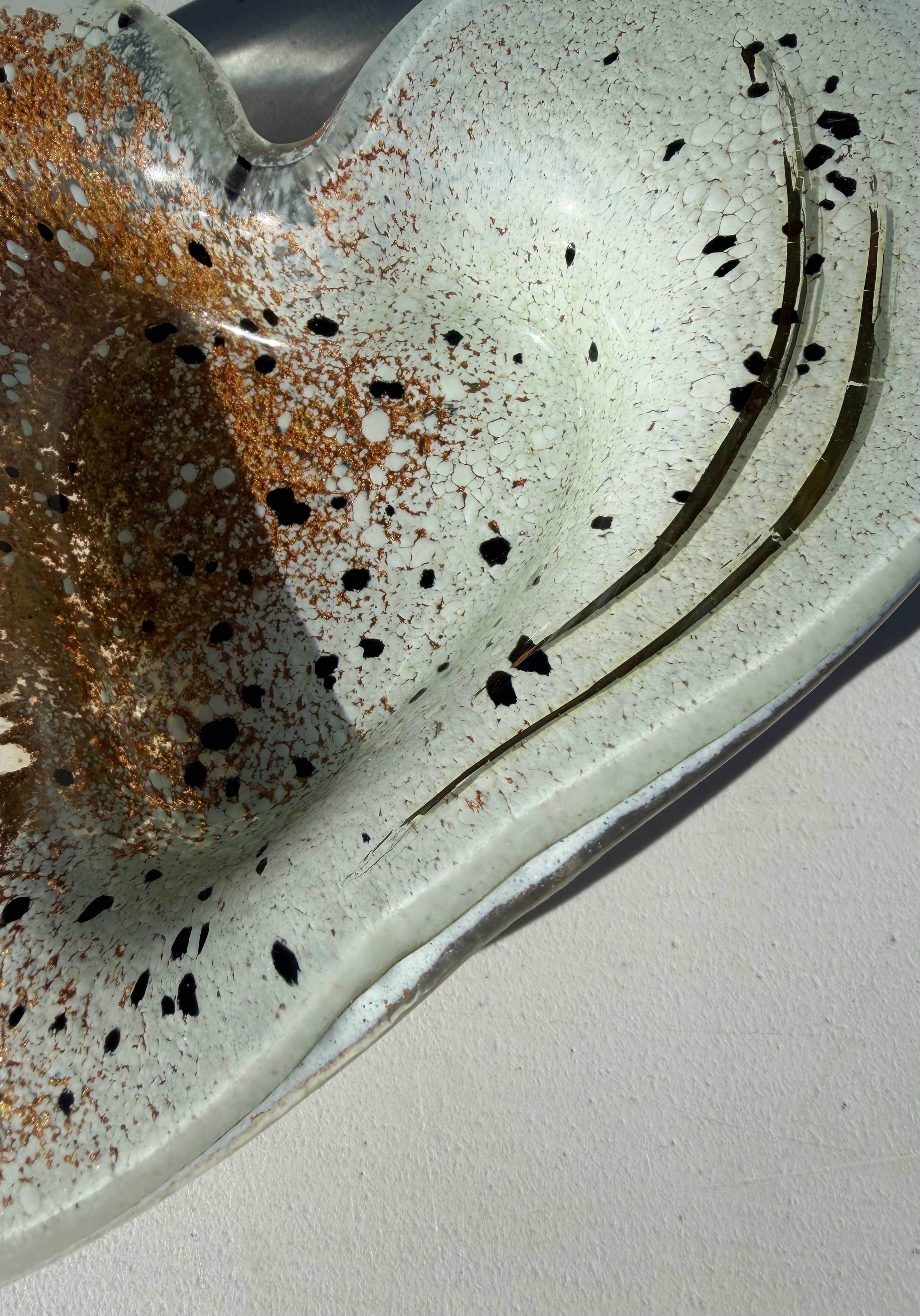 Golden Frost Tealight Dish