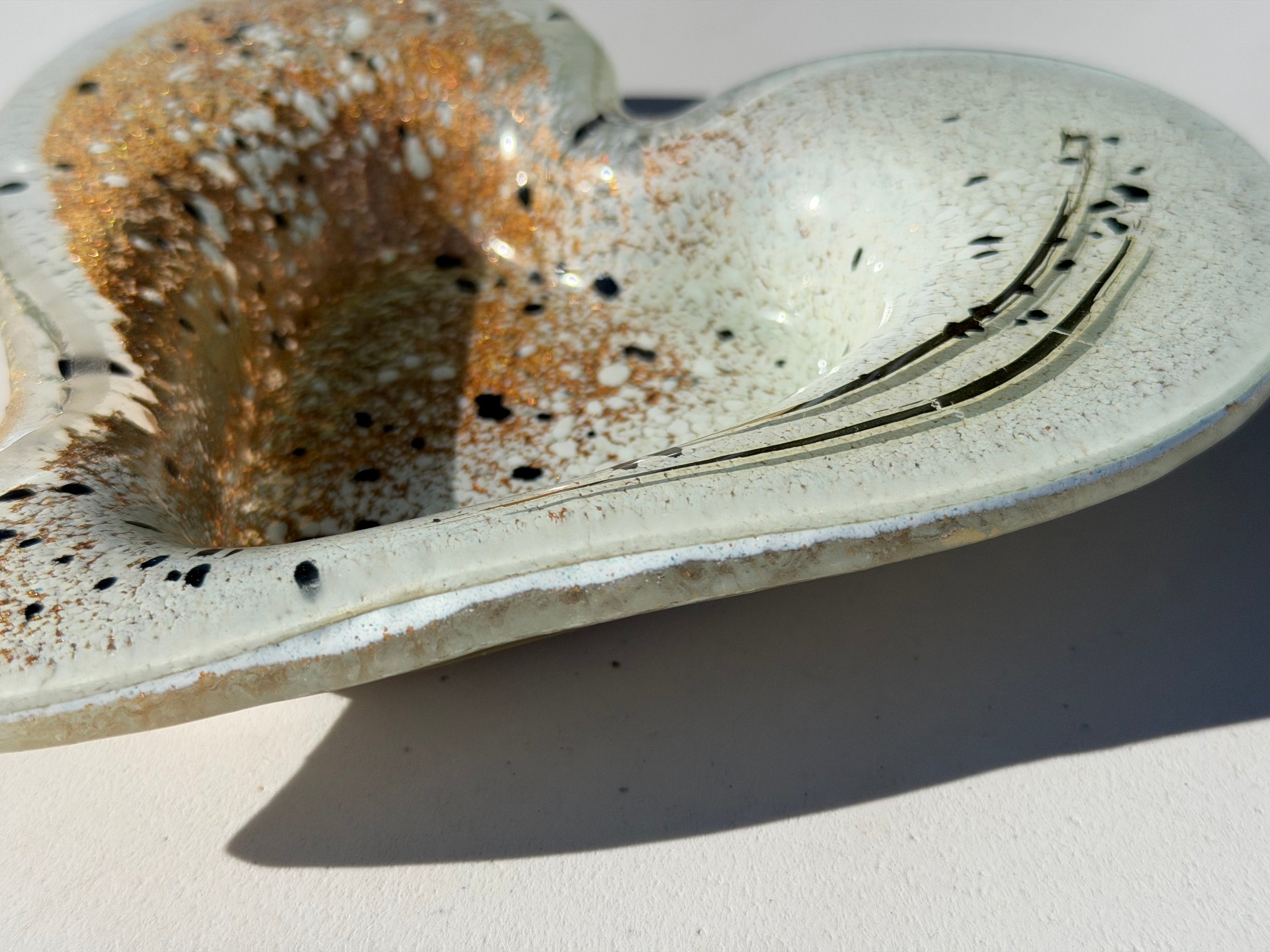 Golden Frost Tealight Dish