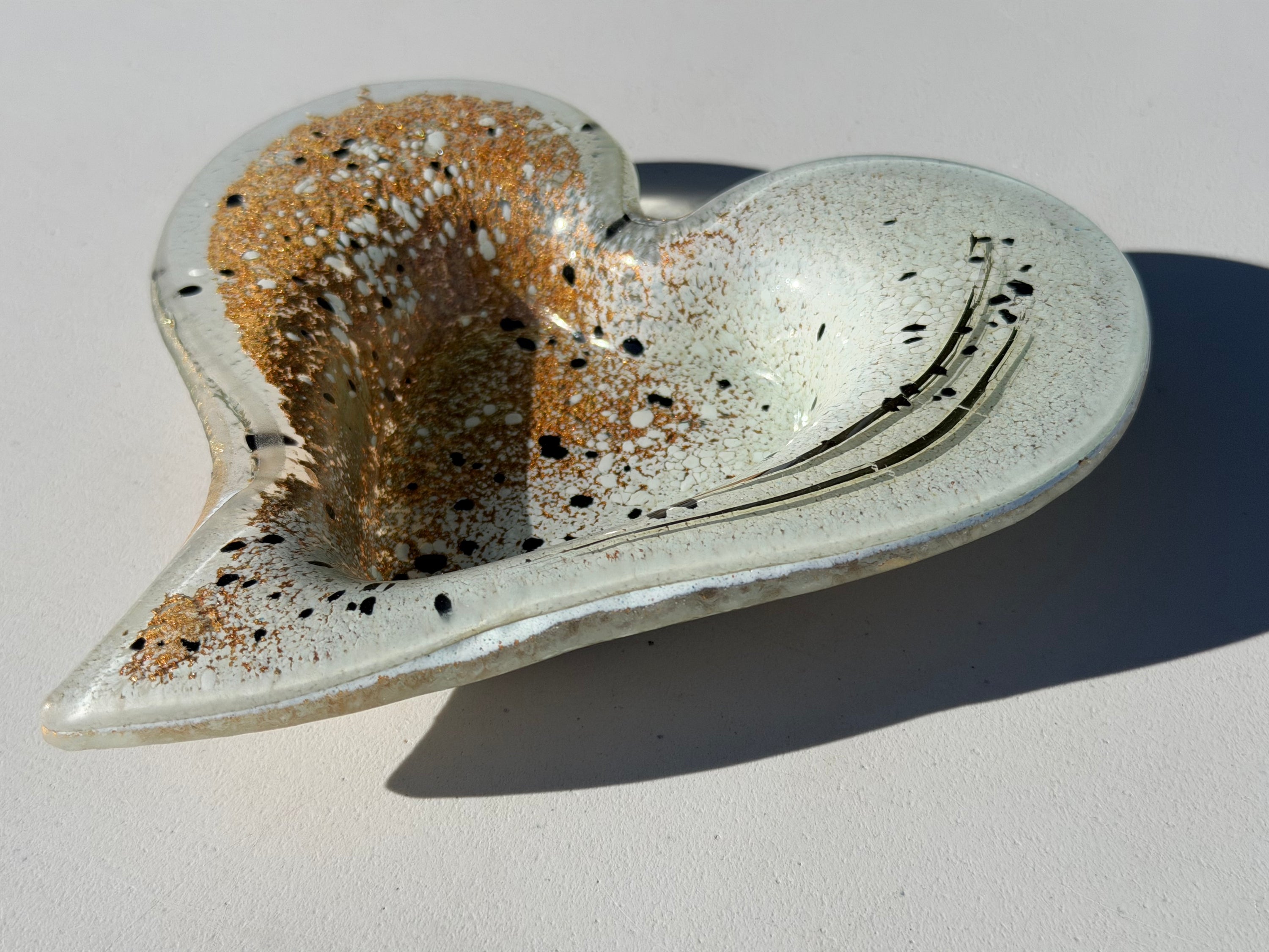 Golden Frost Tealight Dish
