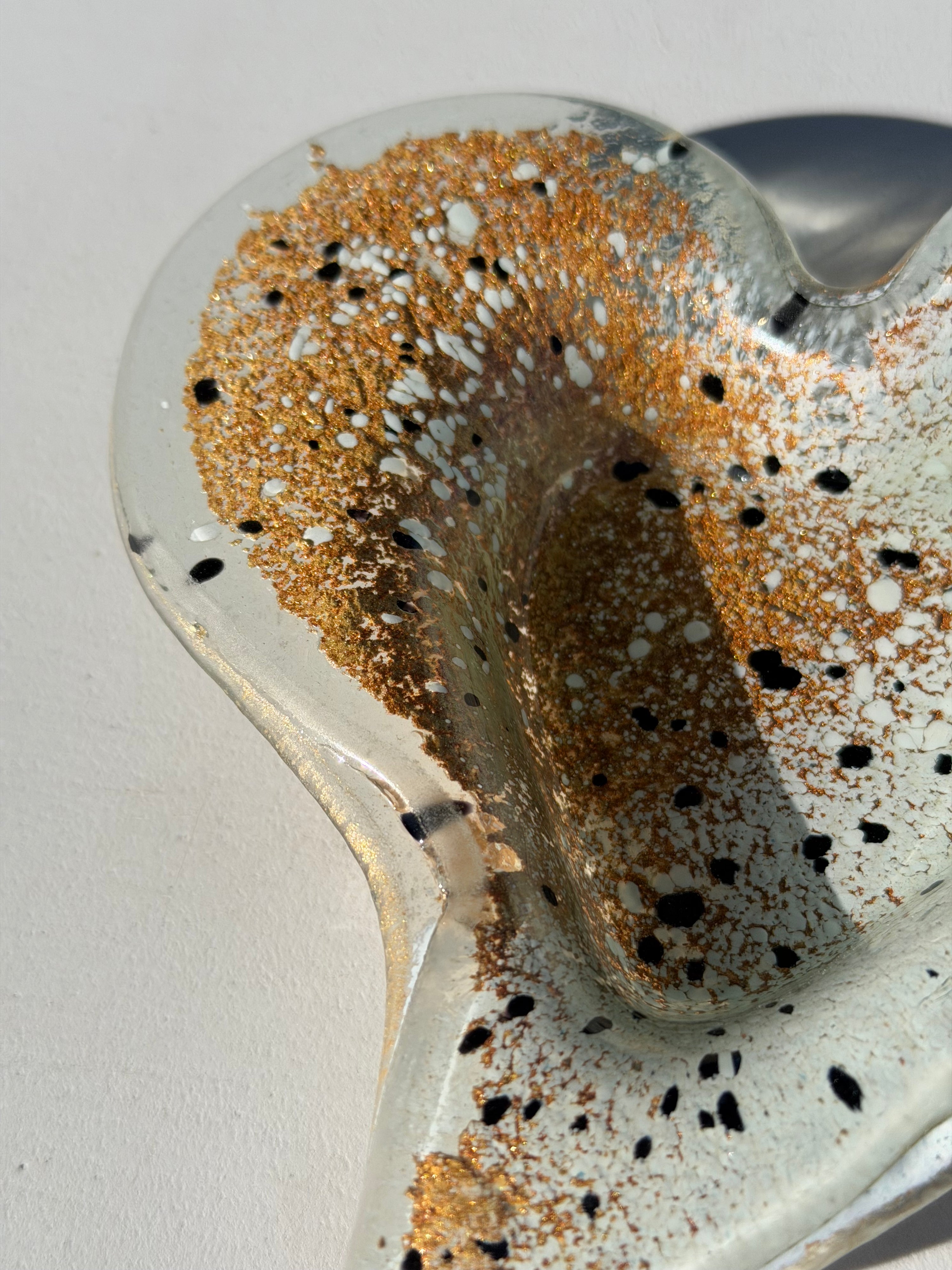 Golden Frost Tealight Dish