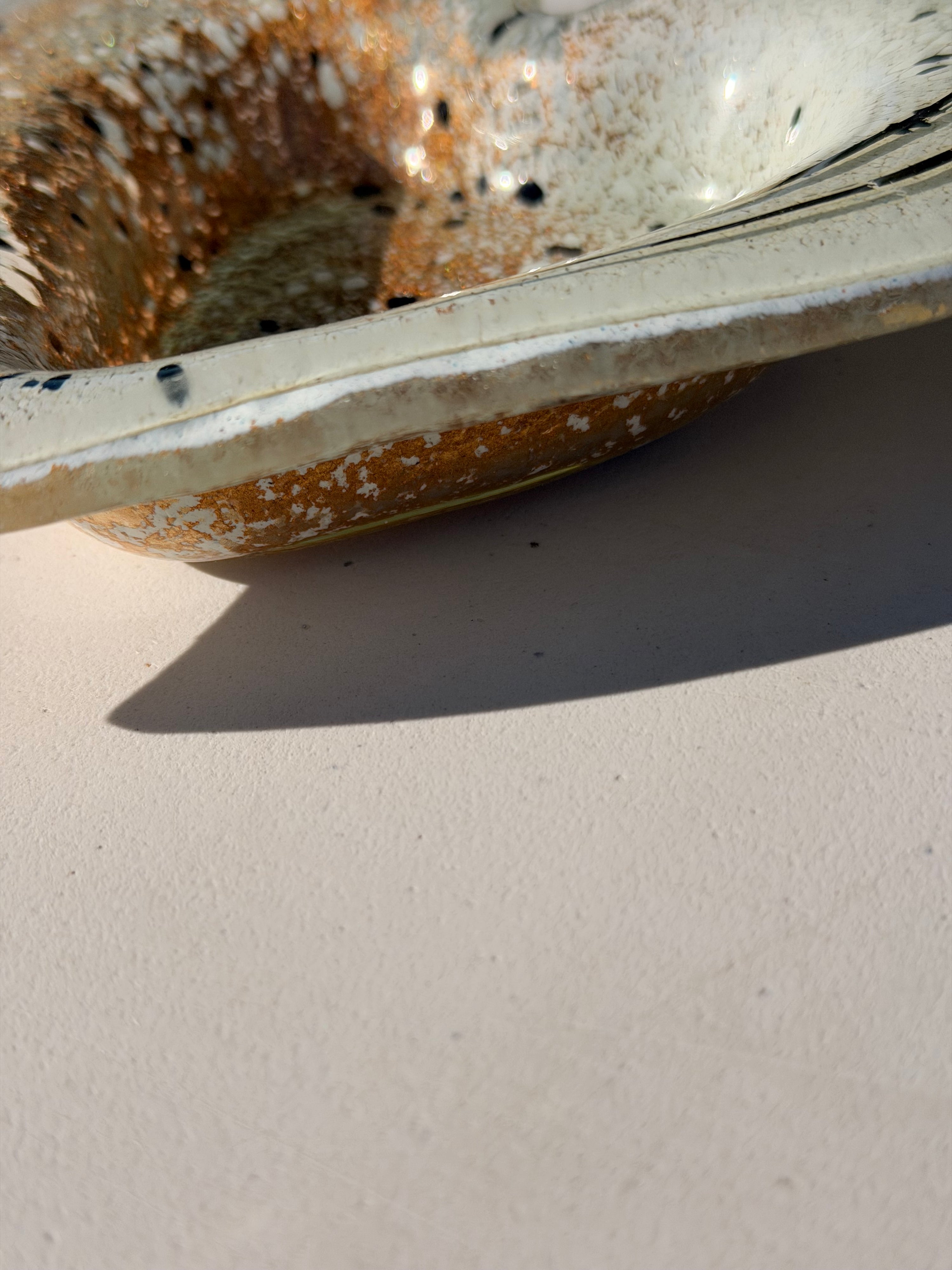 Golden Frost Tealight Dish