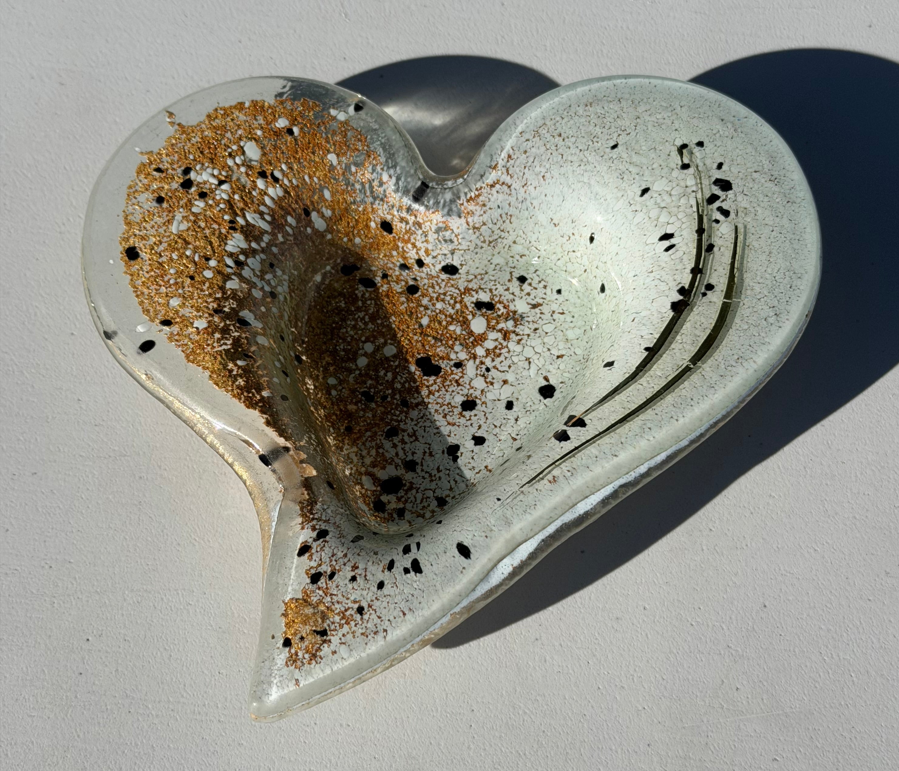 Golden Frost Tealight Dish