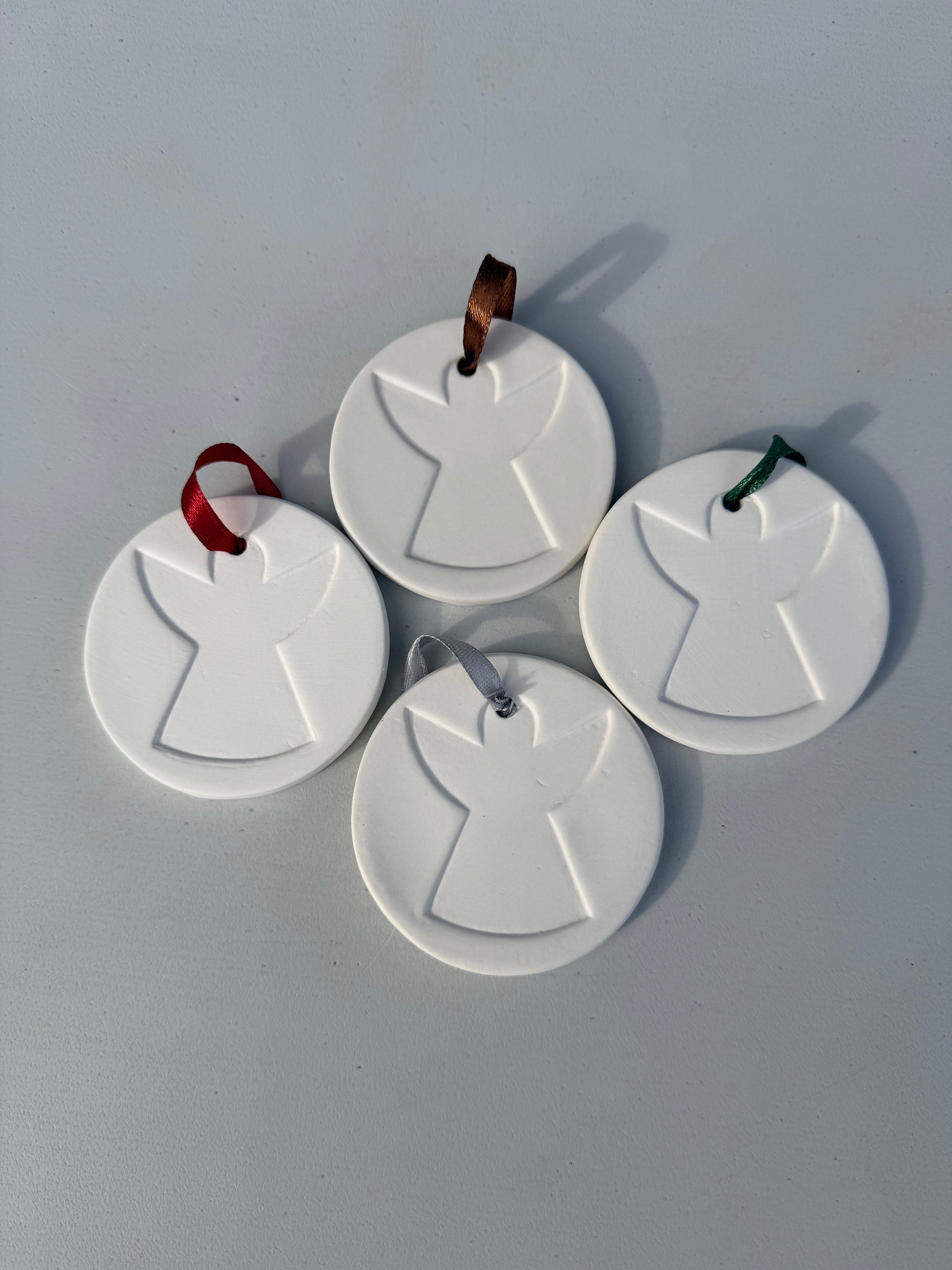 Ceramic Angel Hanging Disk