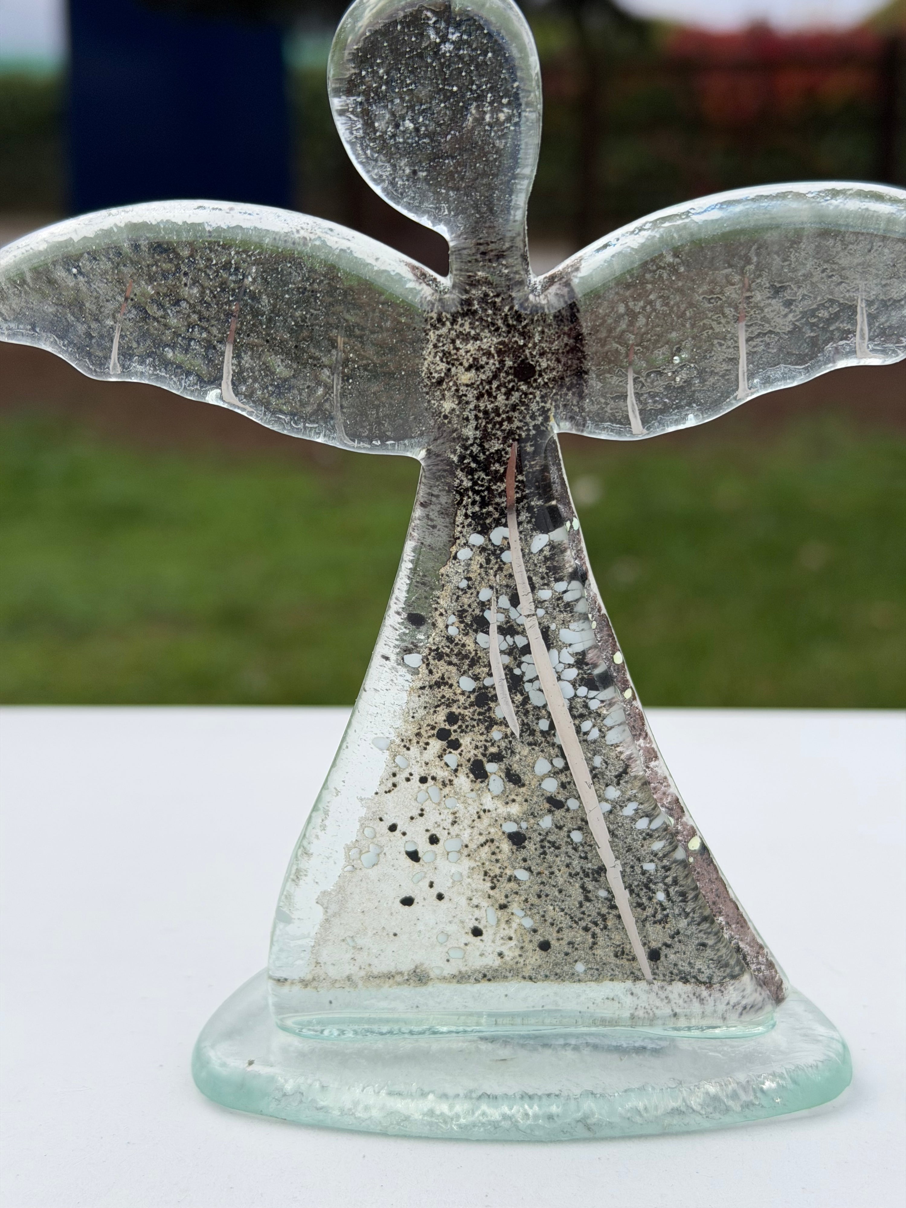 Angel - Silver, Grey & Platinum (Standing)