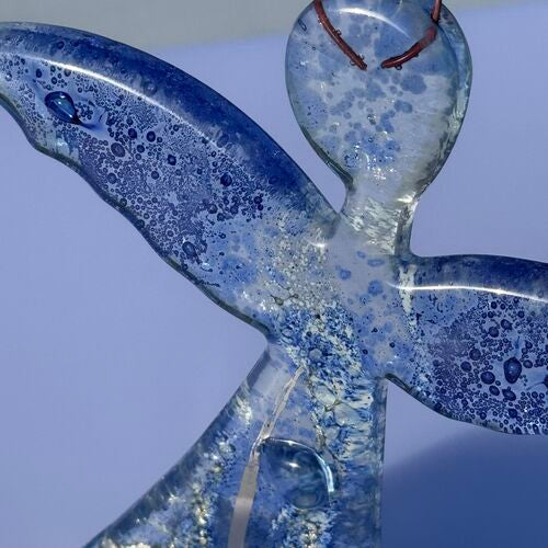 Angel - Crystal Blue (Hanging Decoration)