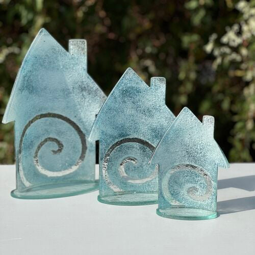 Cottage - Blue & Gold