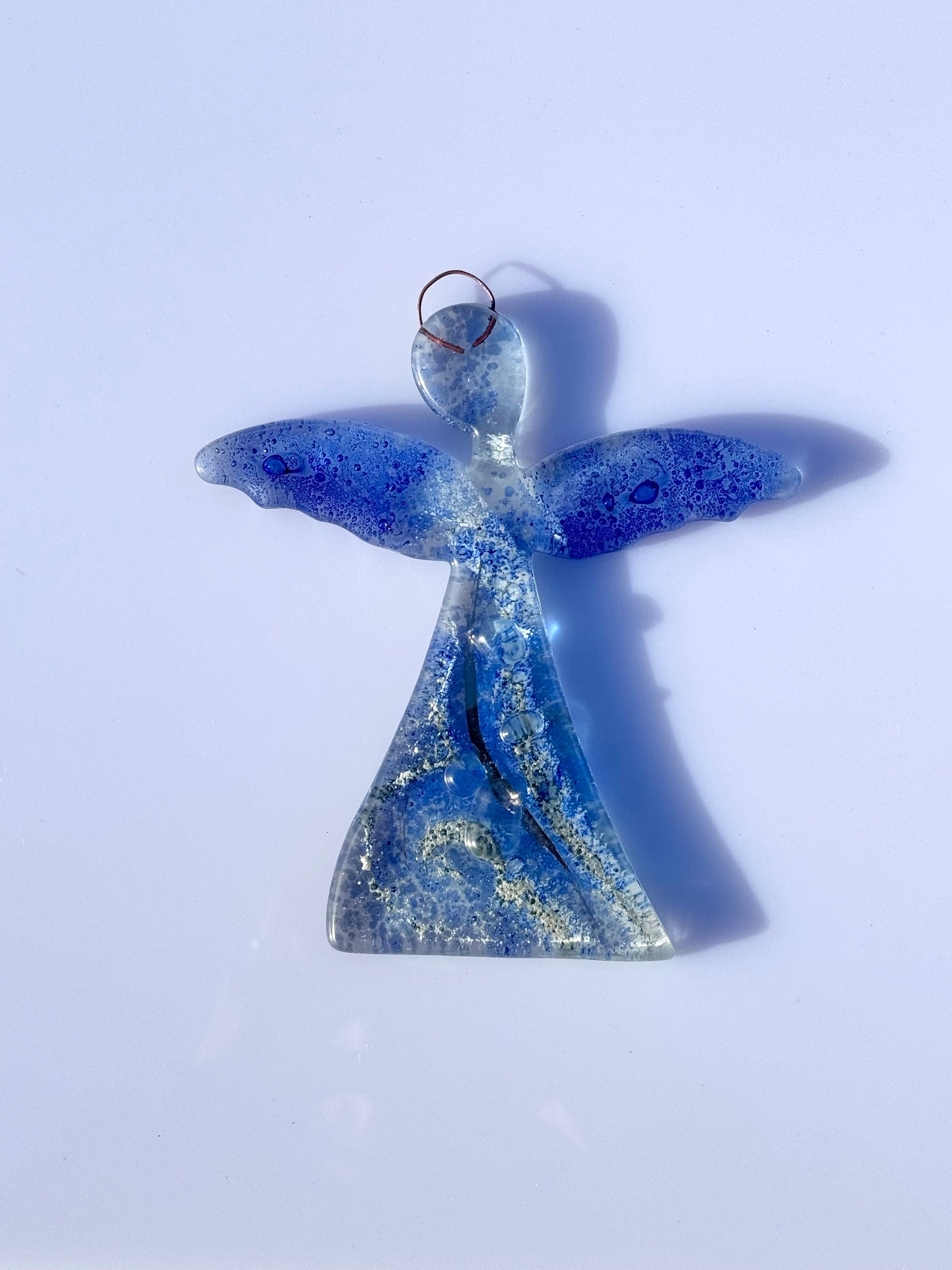 Angel - Crystal Blue (Hanging Decoration)