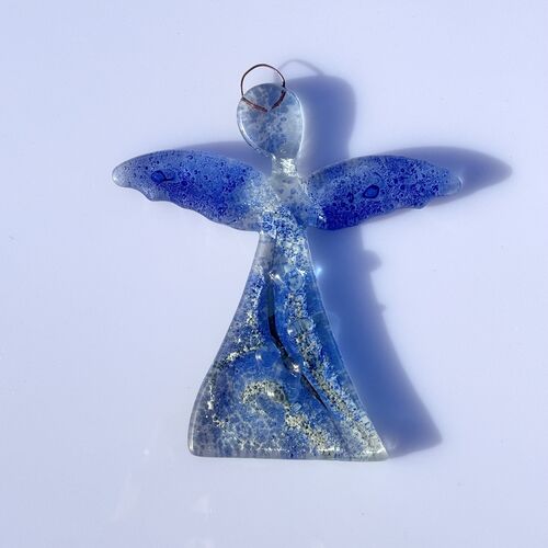 Angel - Crystal Blue (Hanging Decoration)