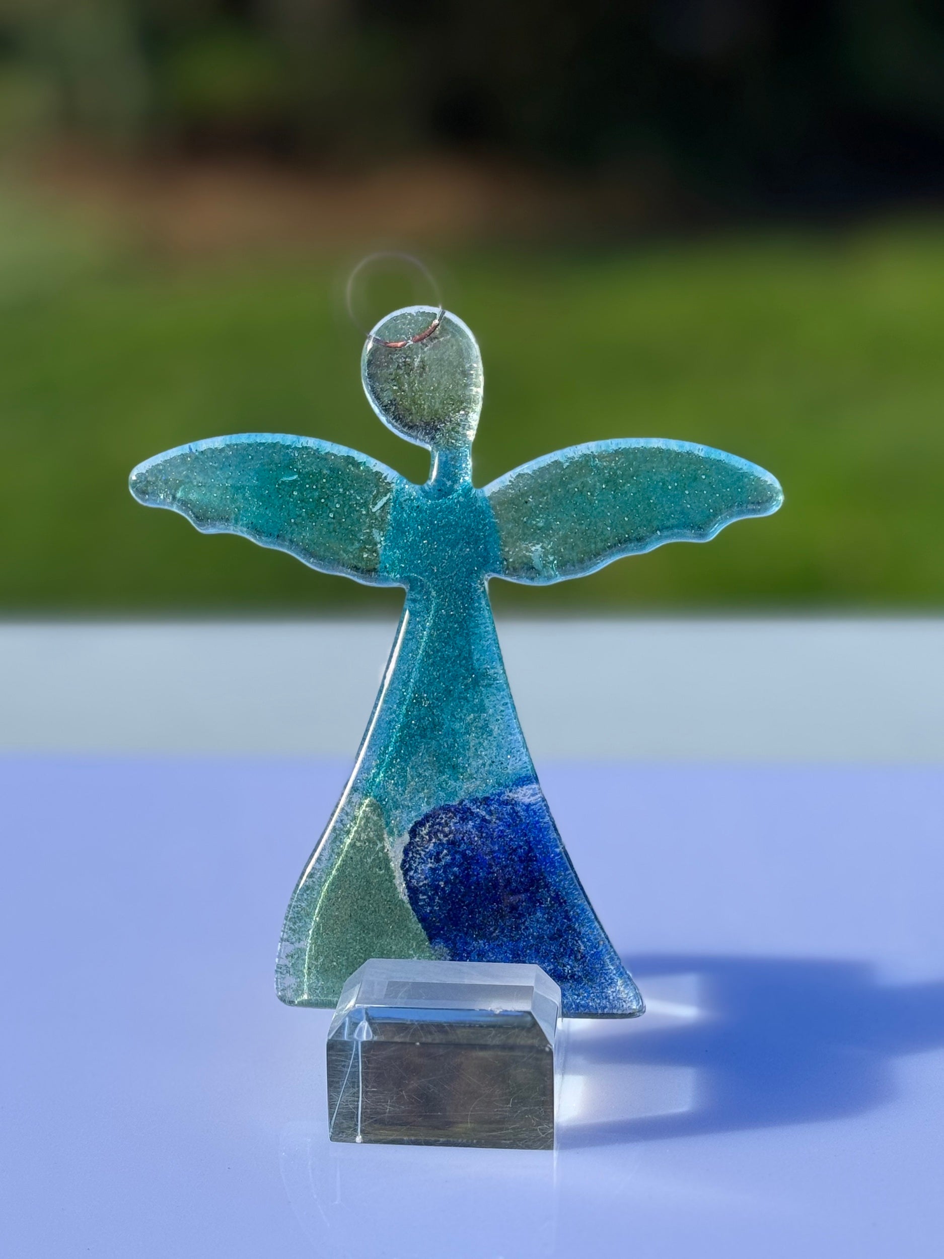 Angel - Fireworks Blue (Hanging Decoration)