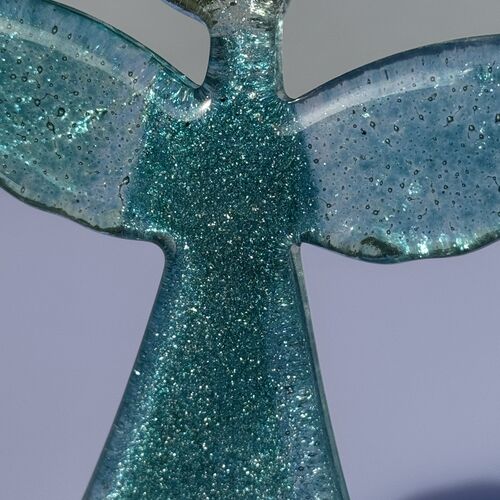 Angel - Fireworks Blue (Hanging Decoration)
