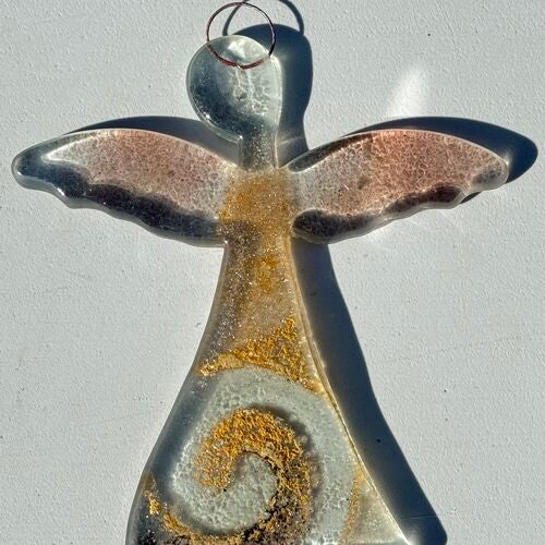 Angel - Golden Topaz (Hanging Decoration)