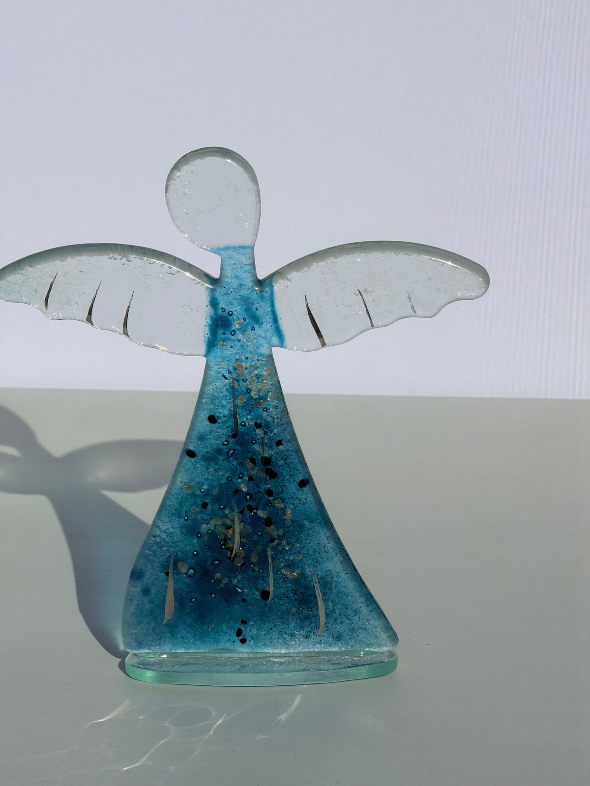 Angel - Aqua & Platinum