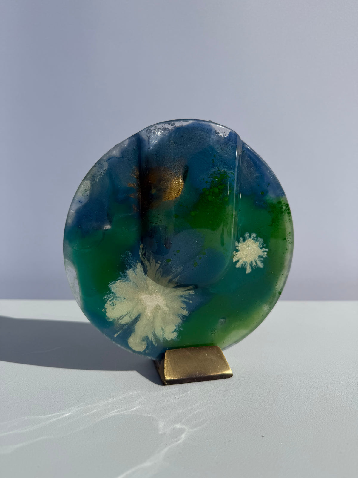 Sea Breeze Round Mini Vase