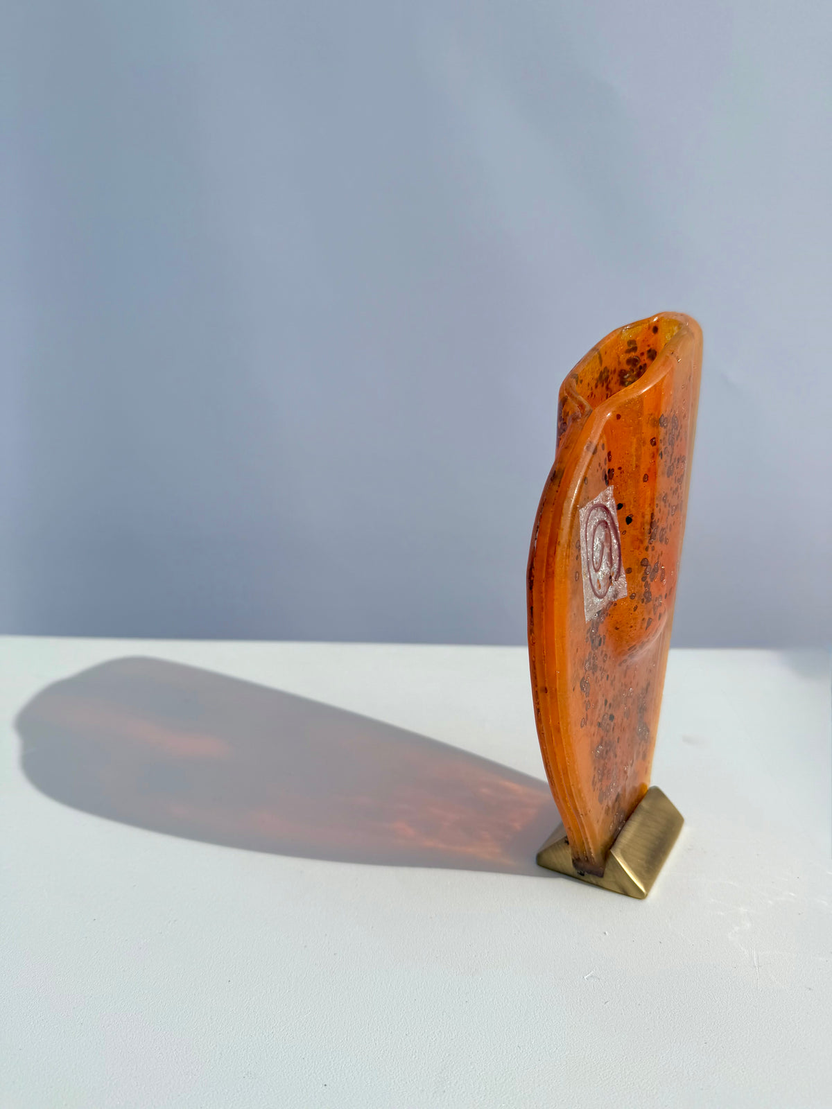 Satsuma Mini Oval Vase
