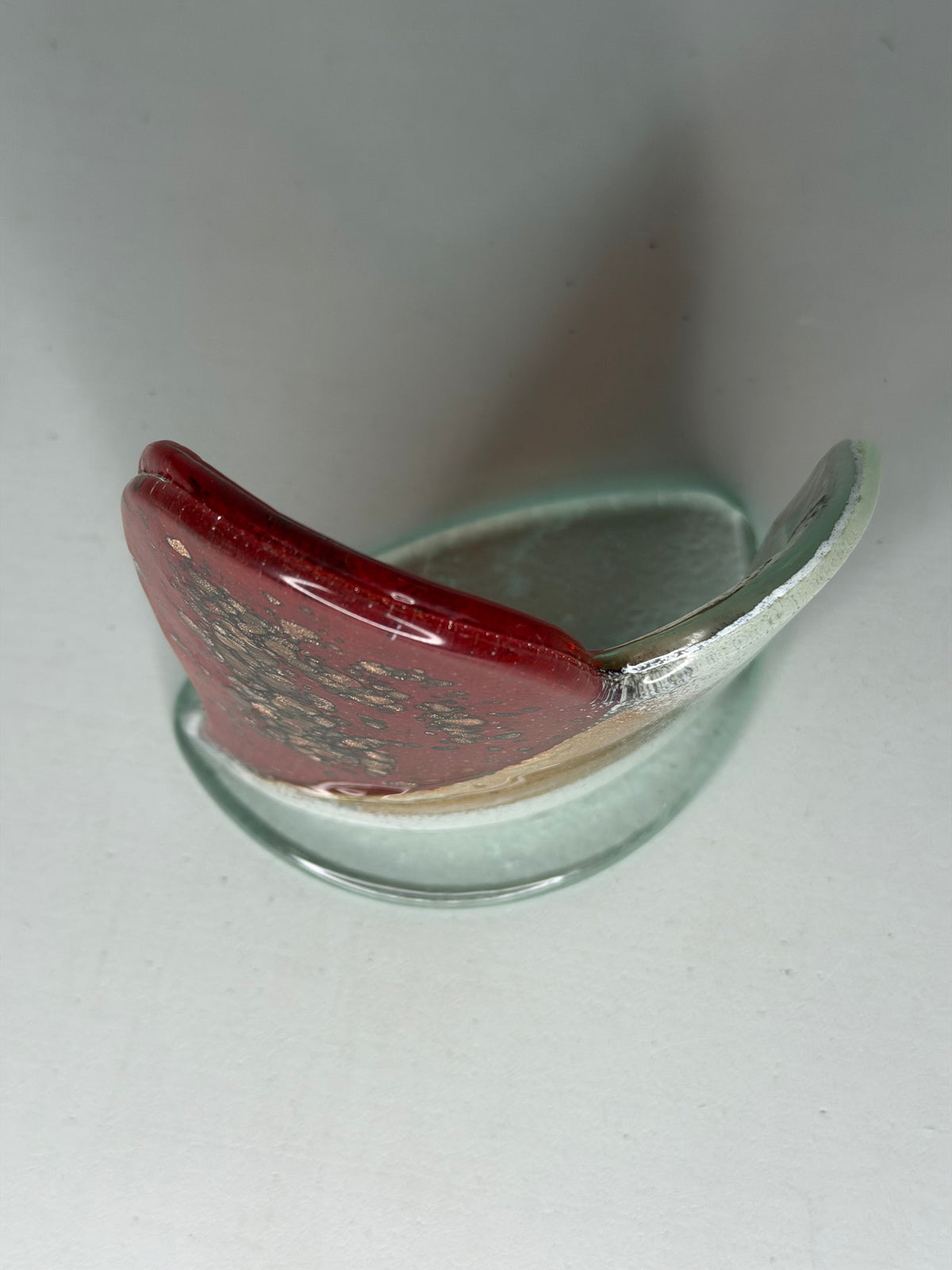 Thira Red Heart Shaped Tealight Holder
