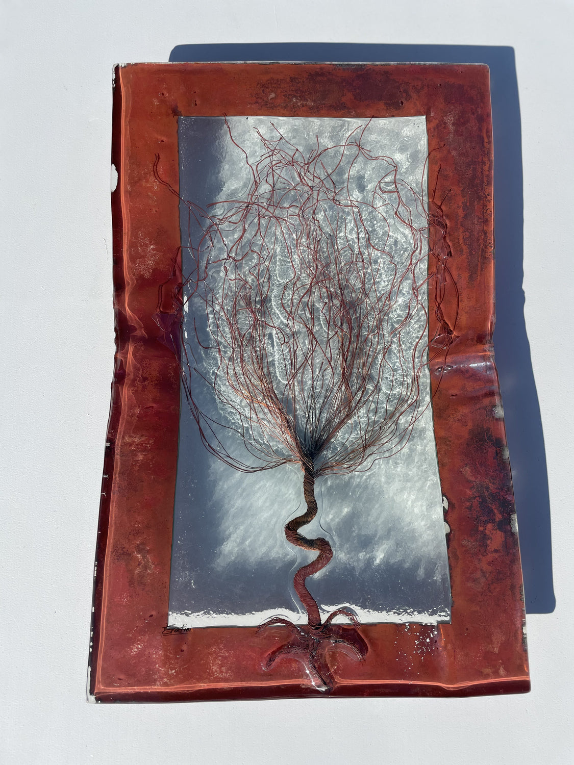Copper Brown - (Autumn Tree) Plate