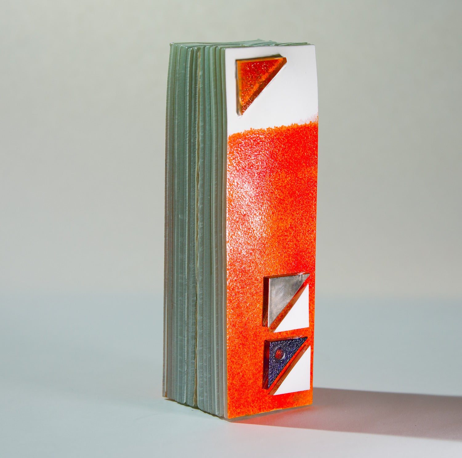 Orange Zest Tower Vase