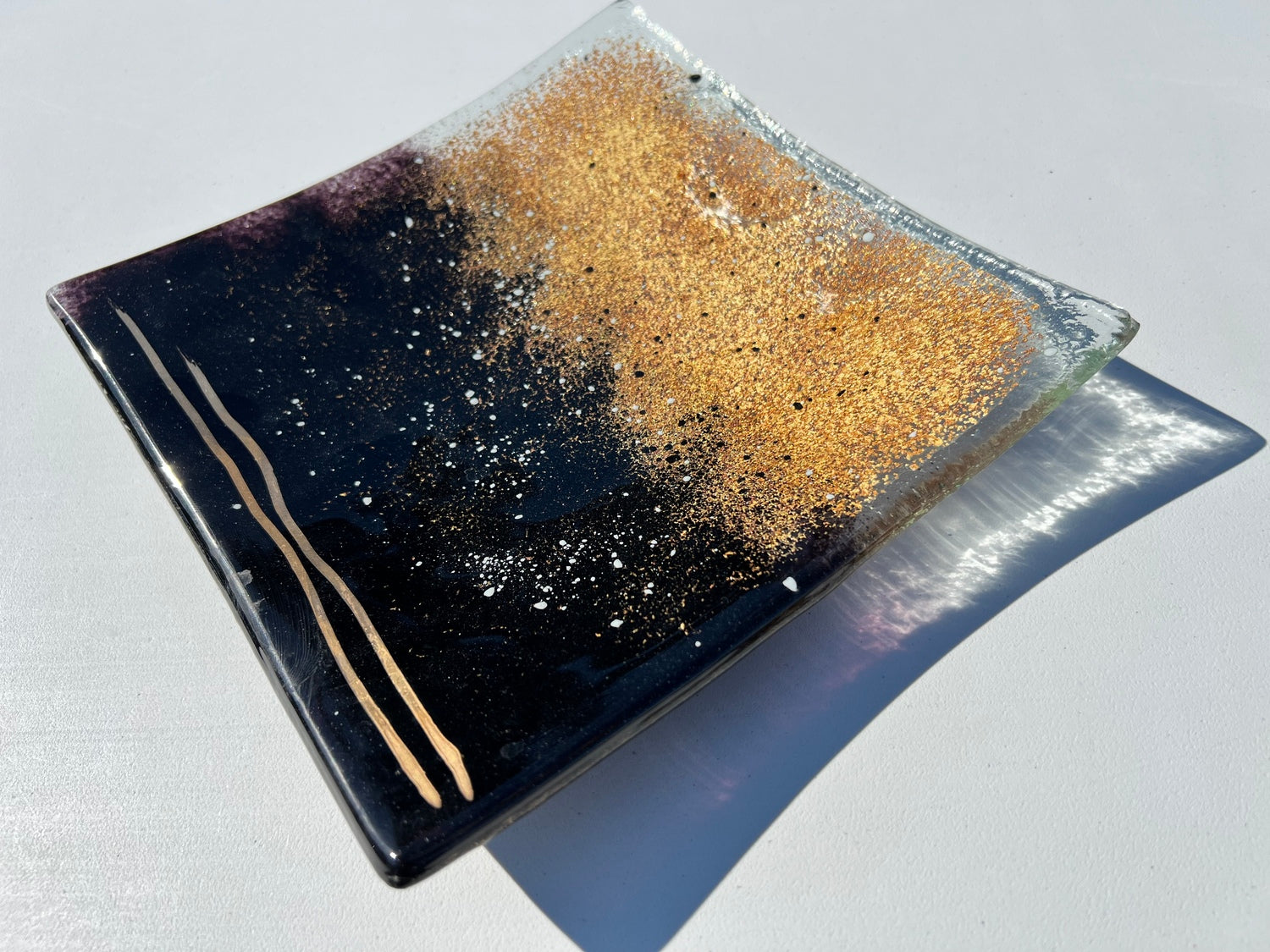 Black & Gold Plate