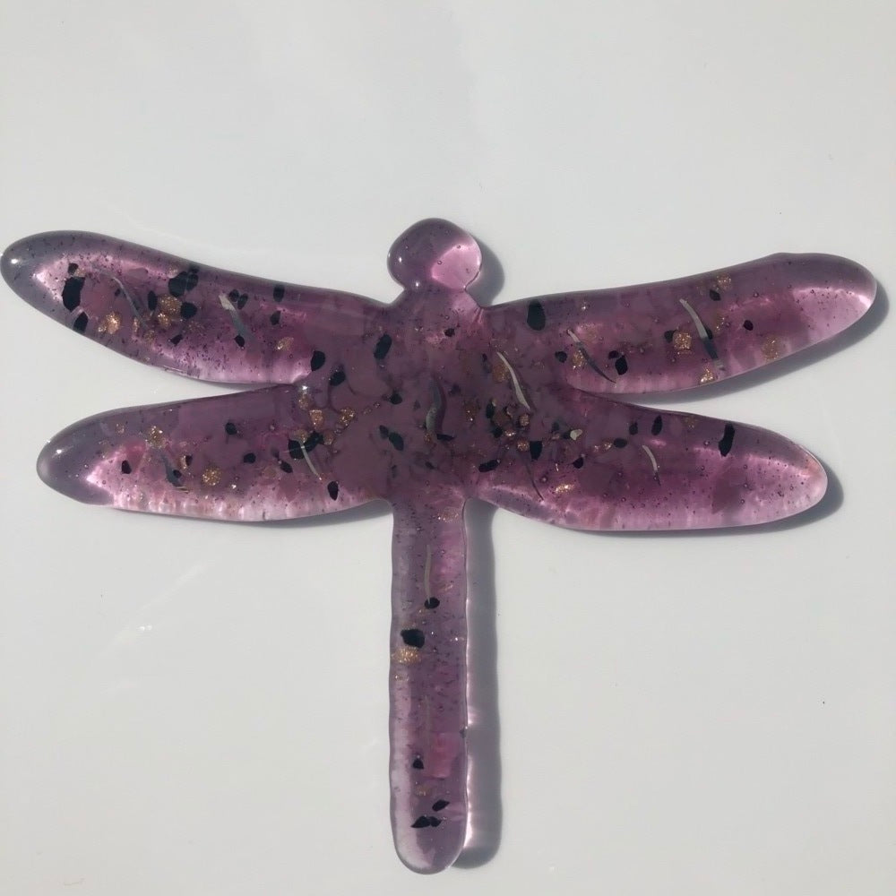 Dragonfly - Rose & Platinum