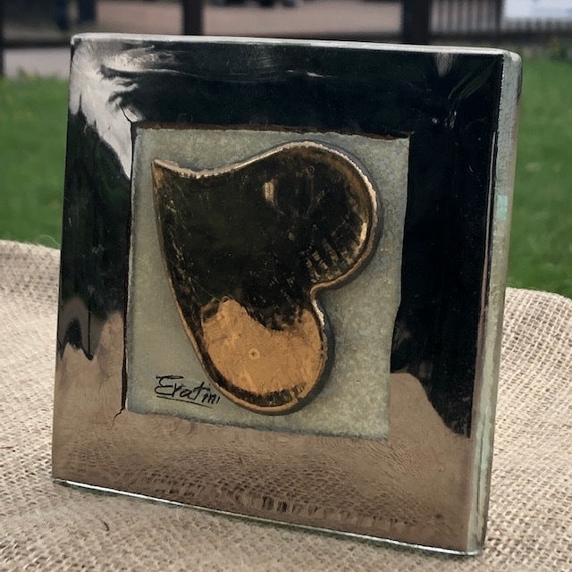 Gold & Silver Glass Wall Art