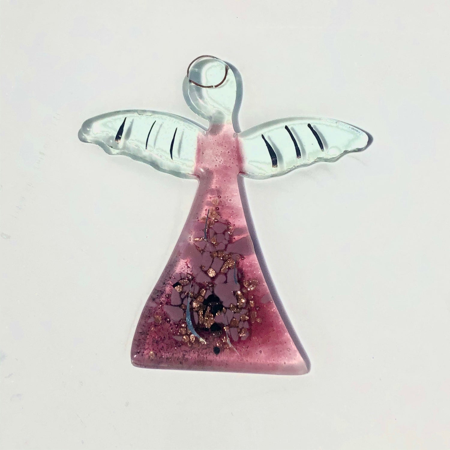 Angel - Rose & Platinum (Hanging Decoration)
