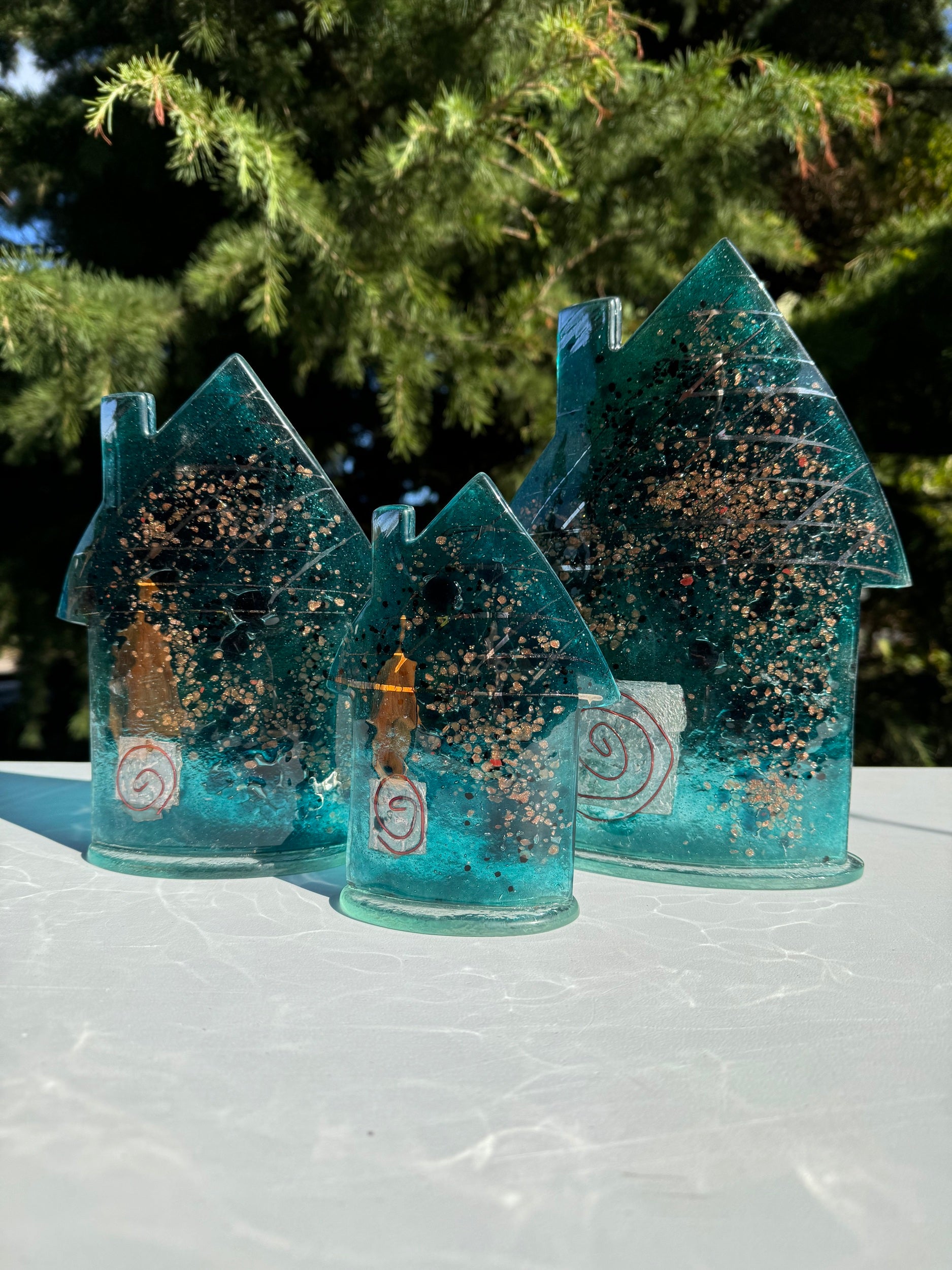 Cottage - Aqua &