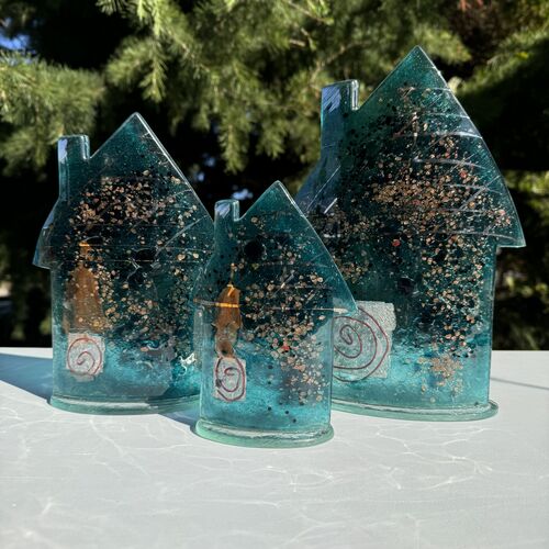 Cottage - Aqua &