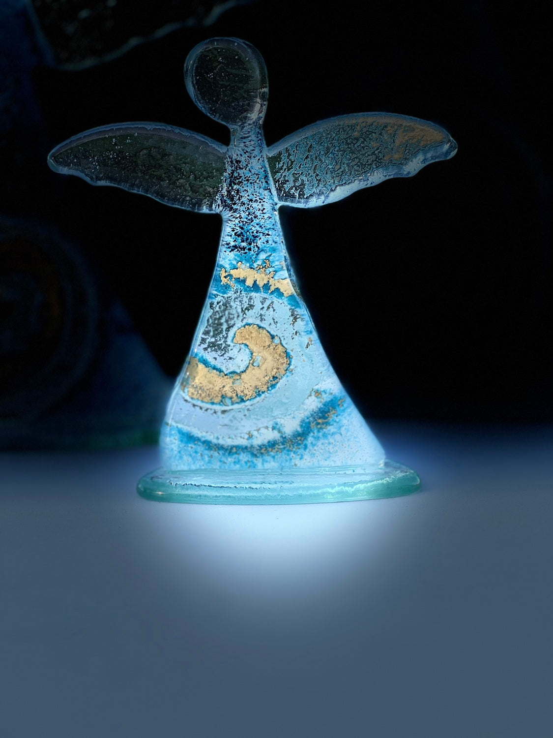 Angel - Blue & Gold