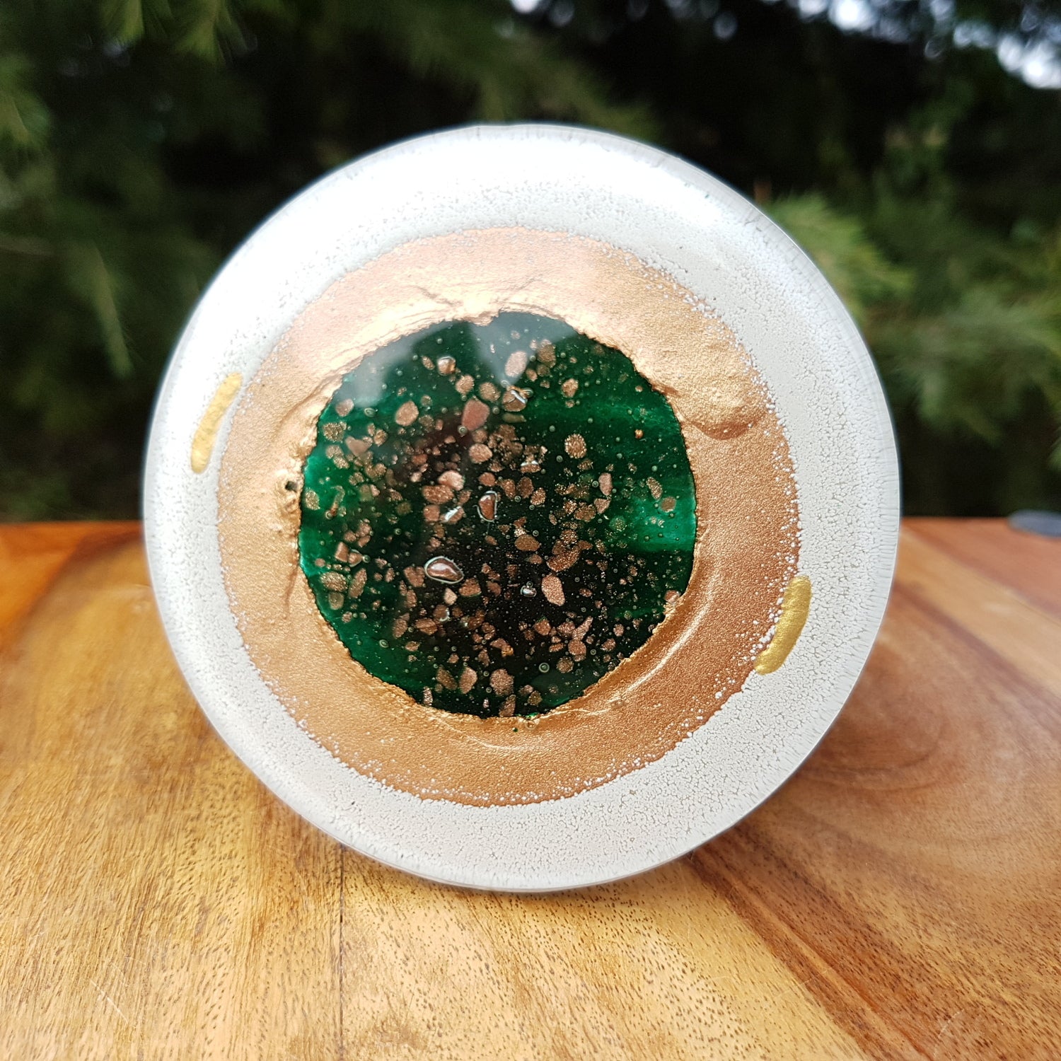Thira Green Coasters (Round)