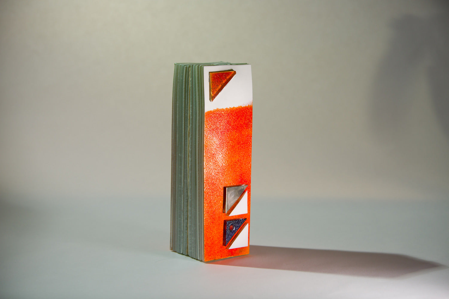 Orange Zest Tower Vase