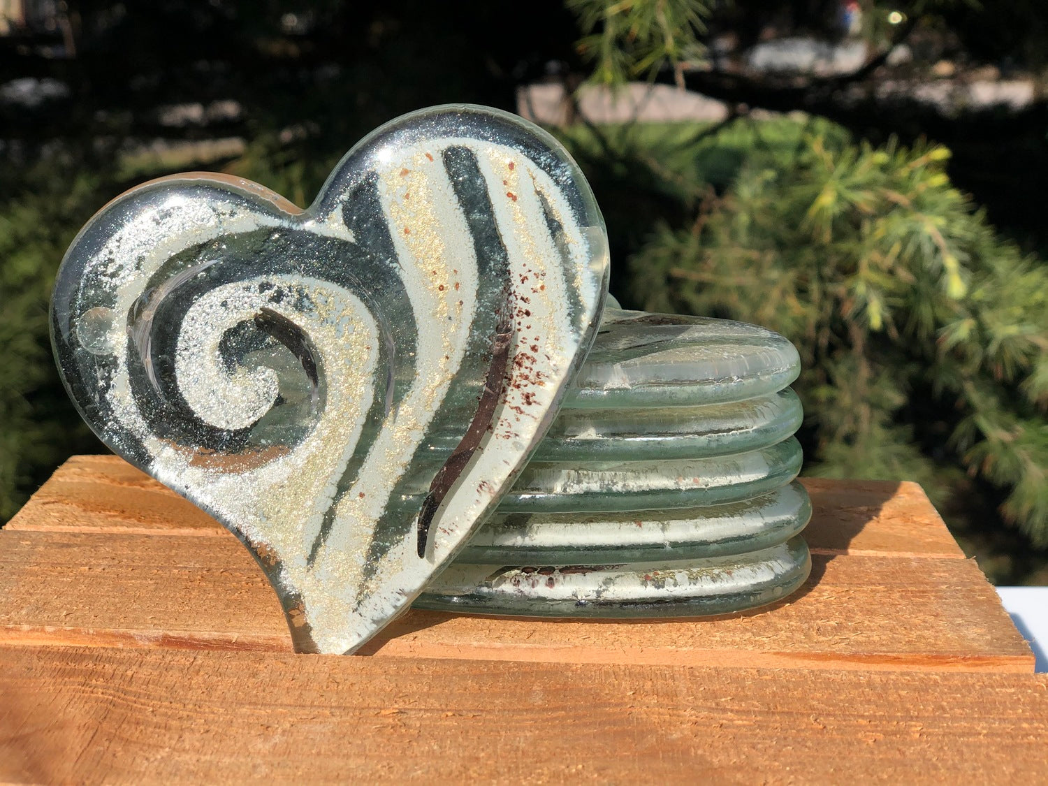 Crystal Coaster (Heart)