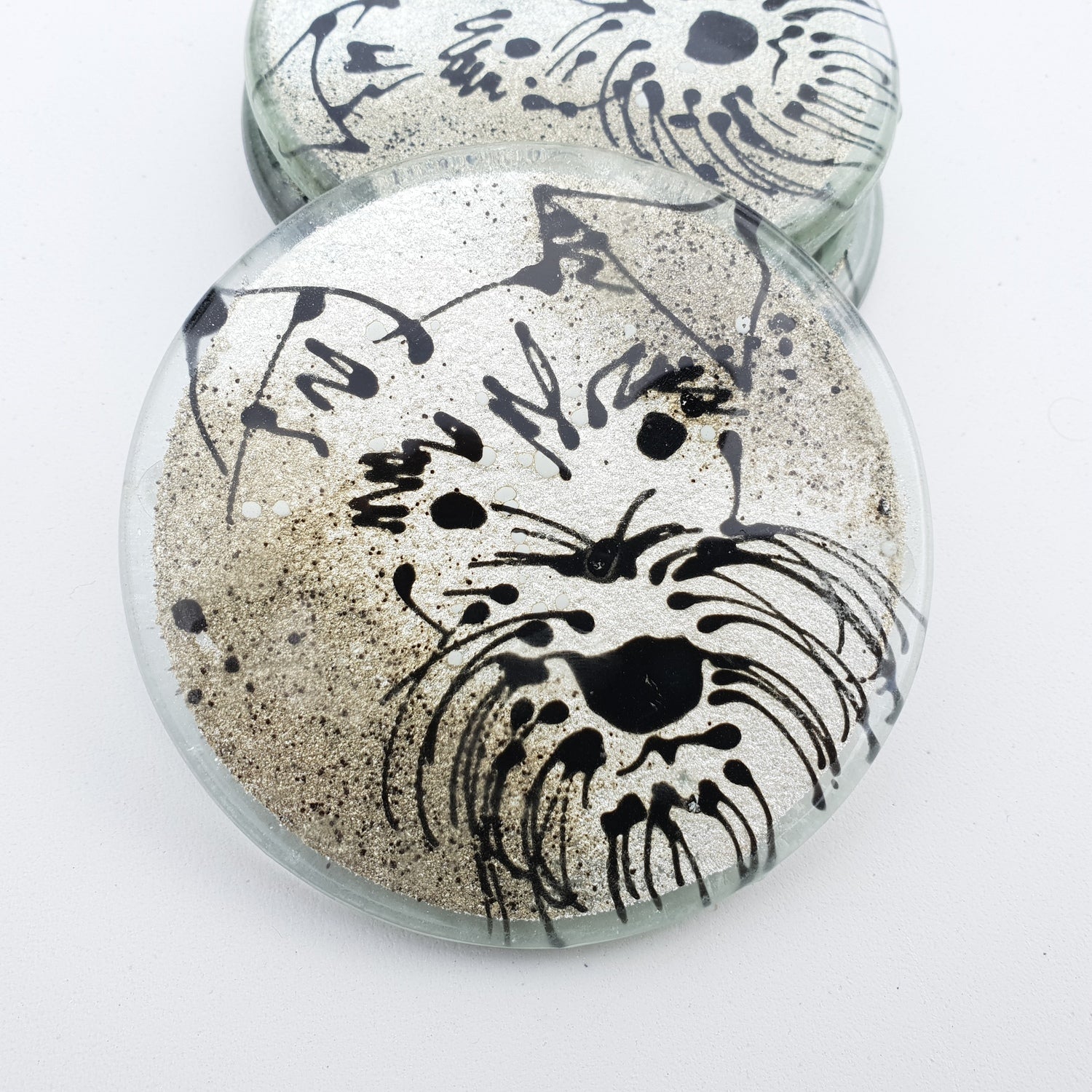 Miniature Schnauzer - Round Coasters