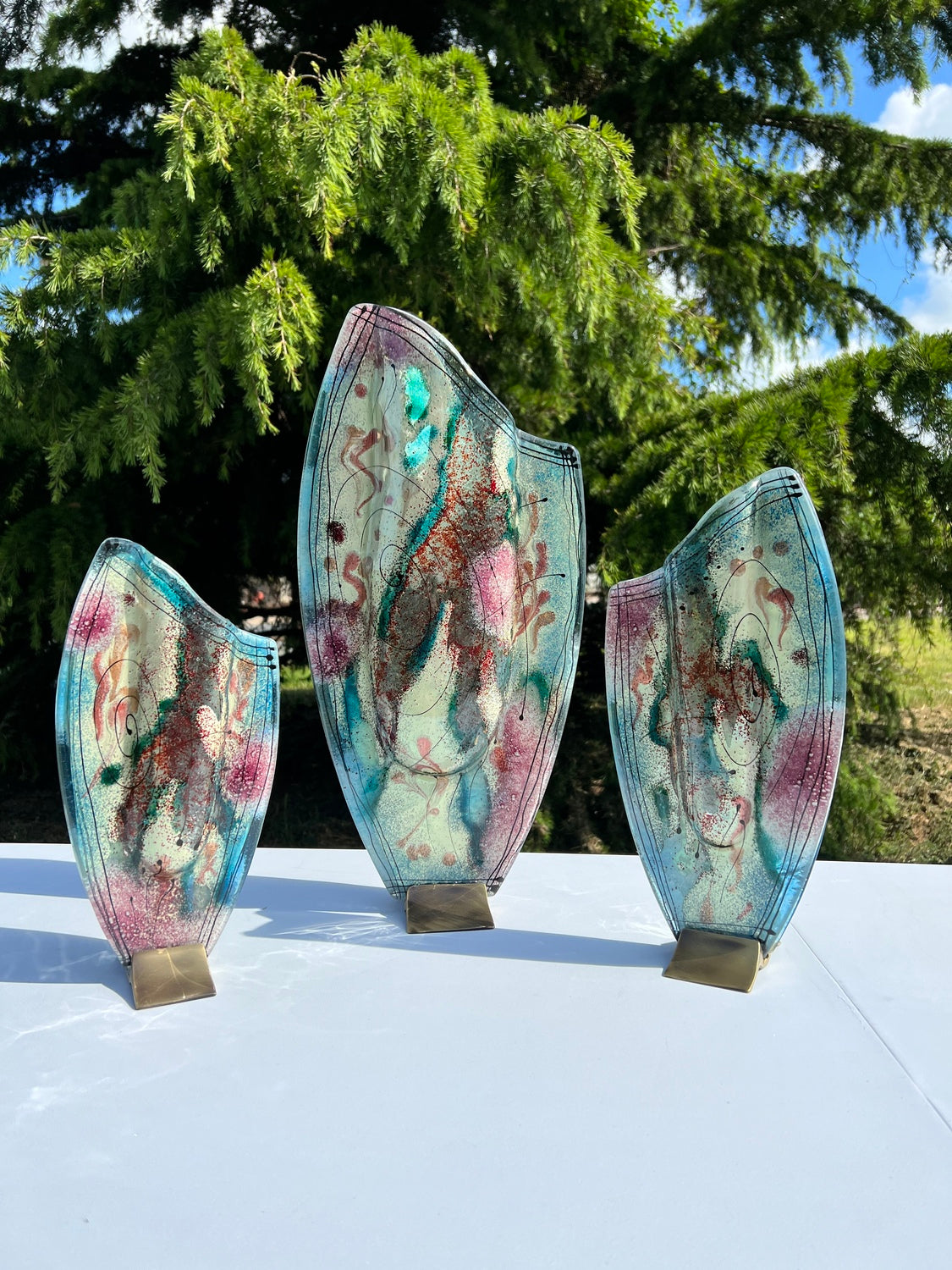 Galaxy Oval Vase
