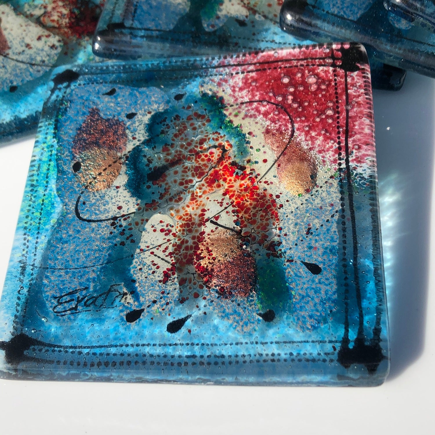 Galaxy Square Coasters