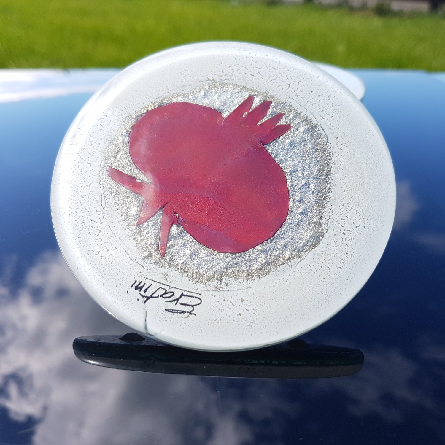Opera Pomegranate Round Coaster