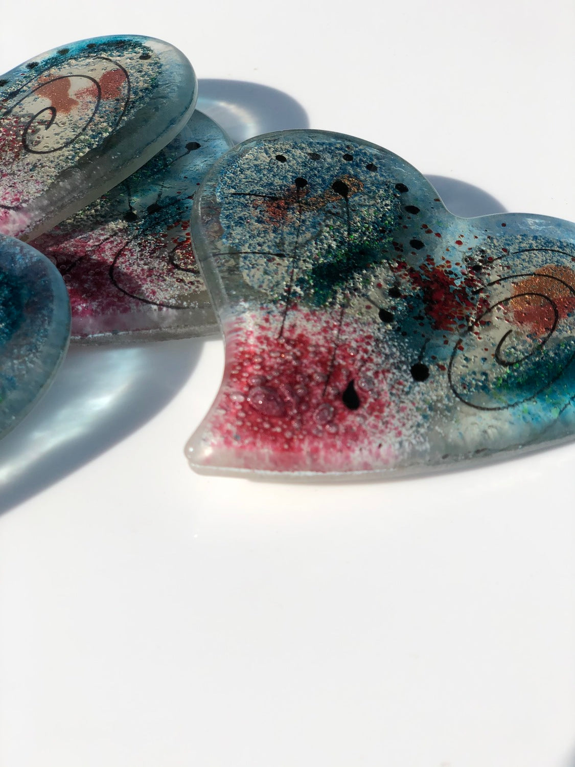 Galaxy Coasters (Heart)