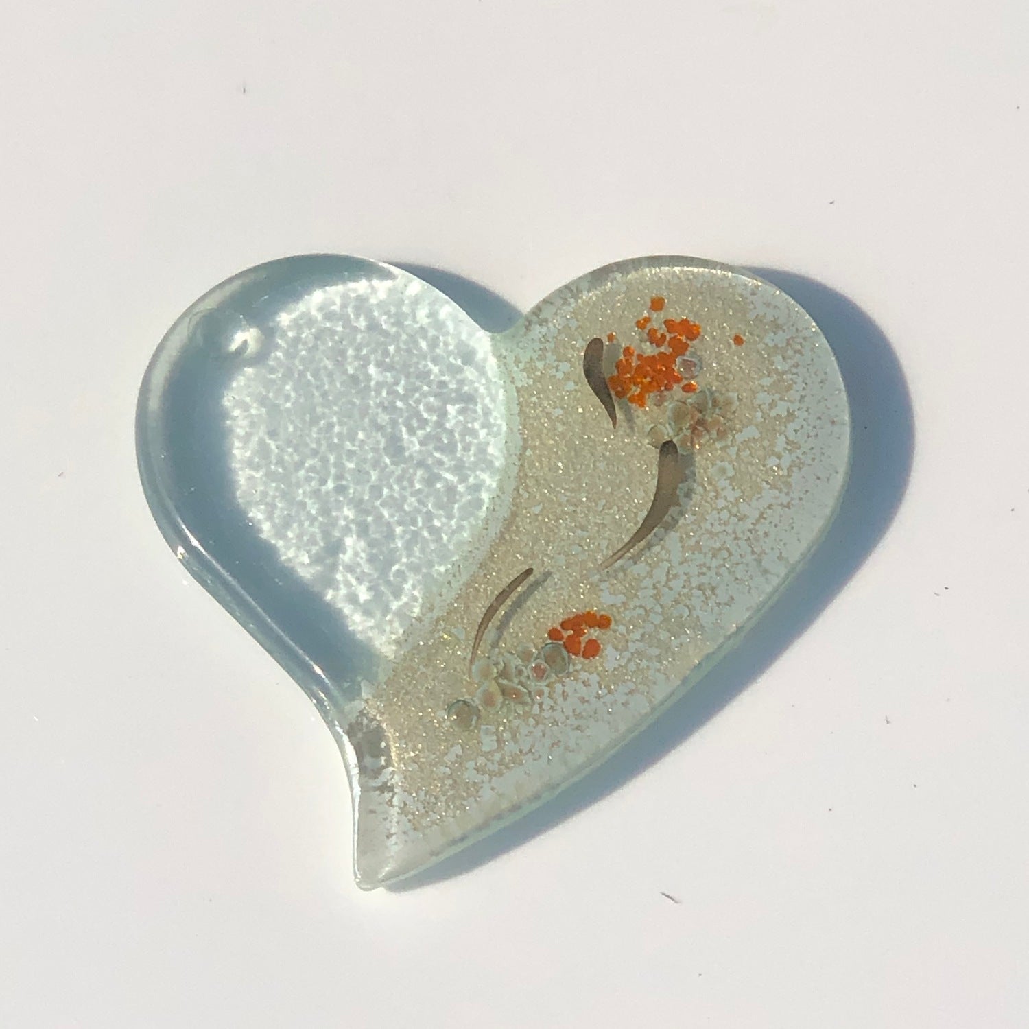 Satin Coaster (Heart)