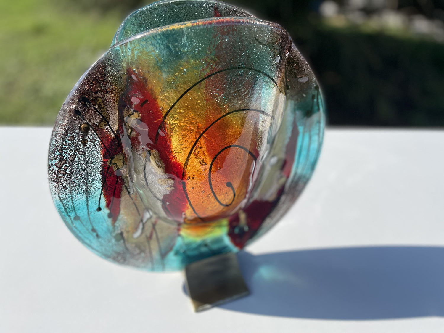 Mediterranean Round Vase