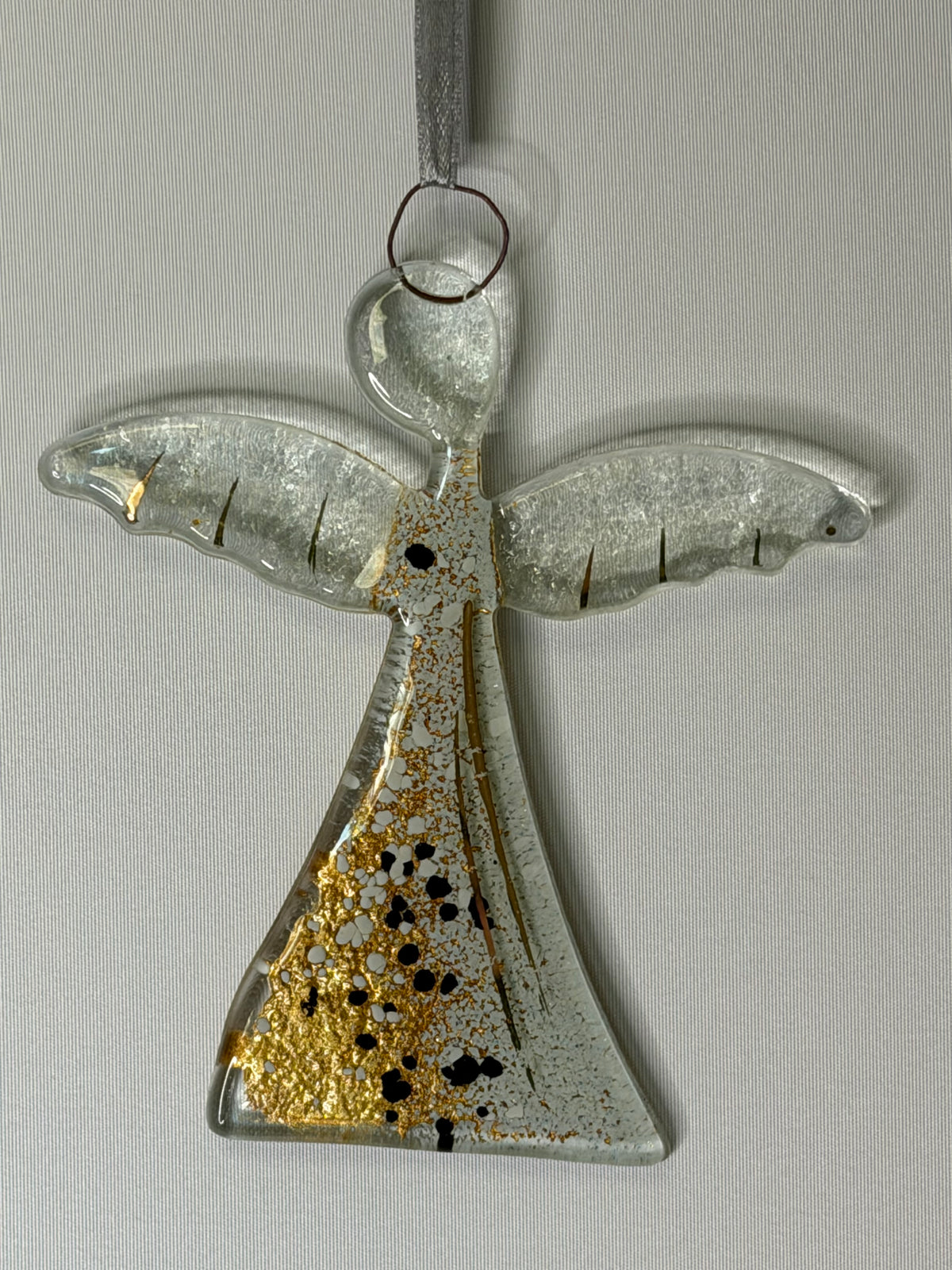 Angel - Golden Frost (Hanging Decoration)
