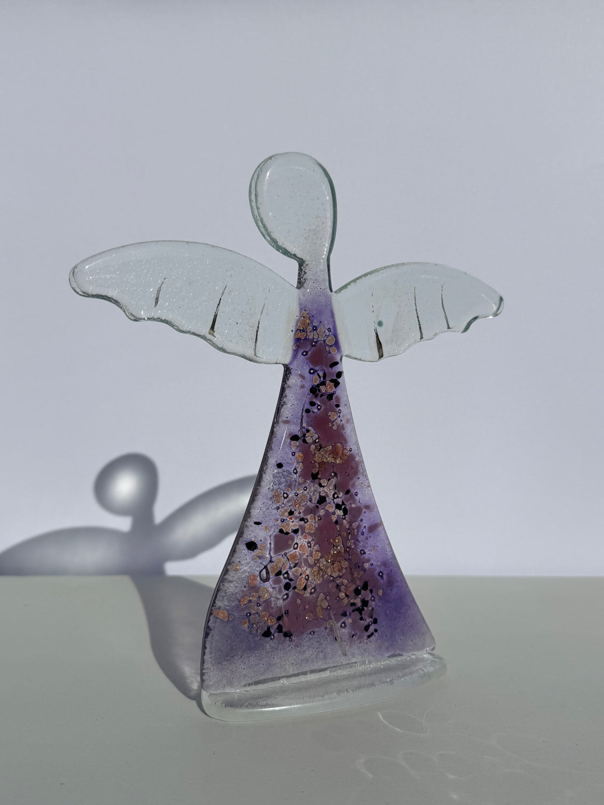 Angel - Mauve & Platinum