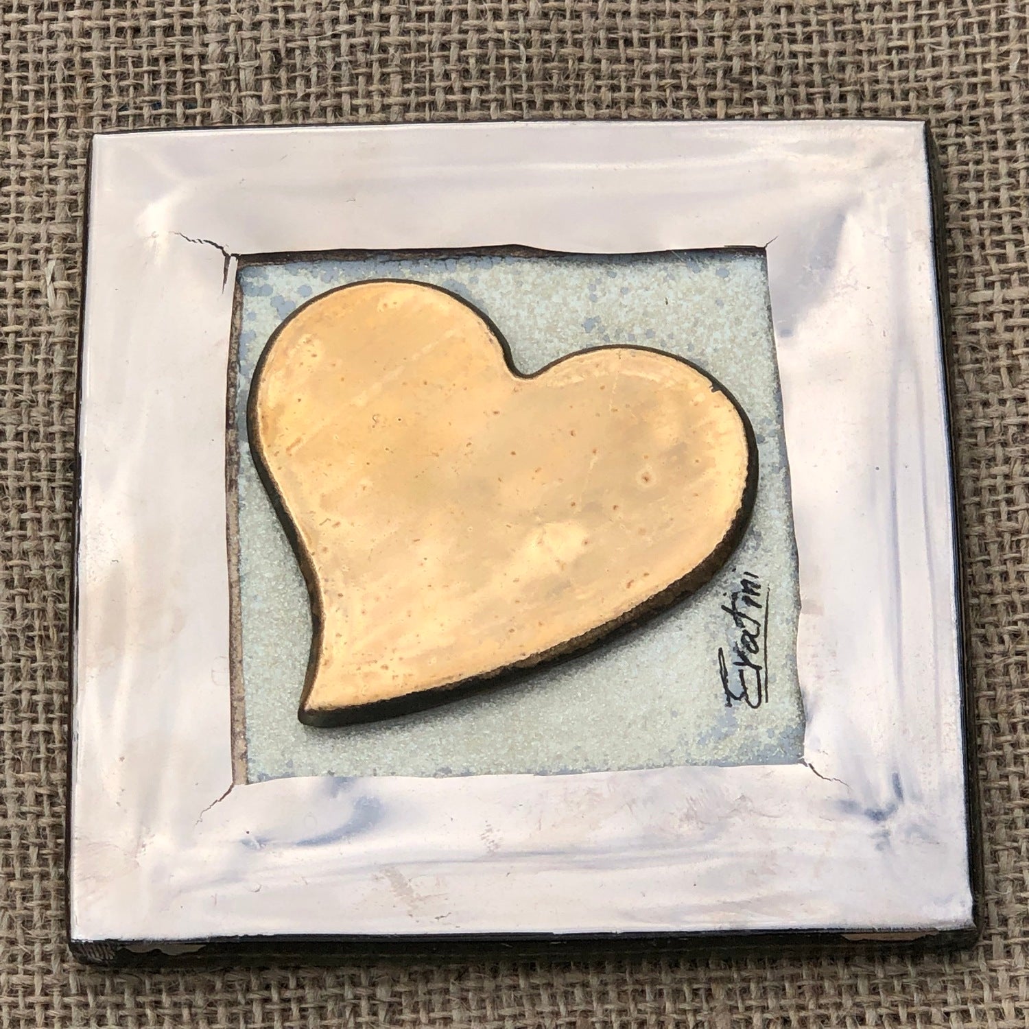 Gold & Silver Glass Wall Art