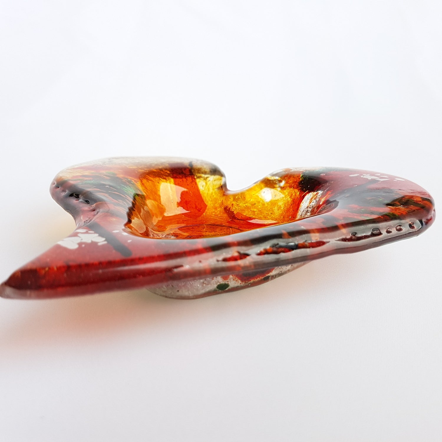 Tricolore Heart Tealight Dish