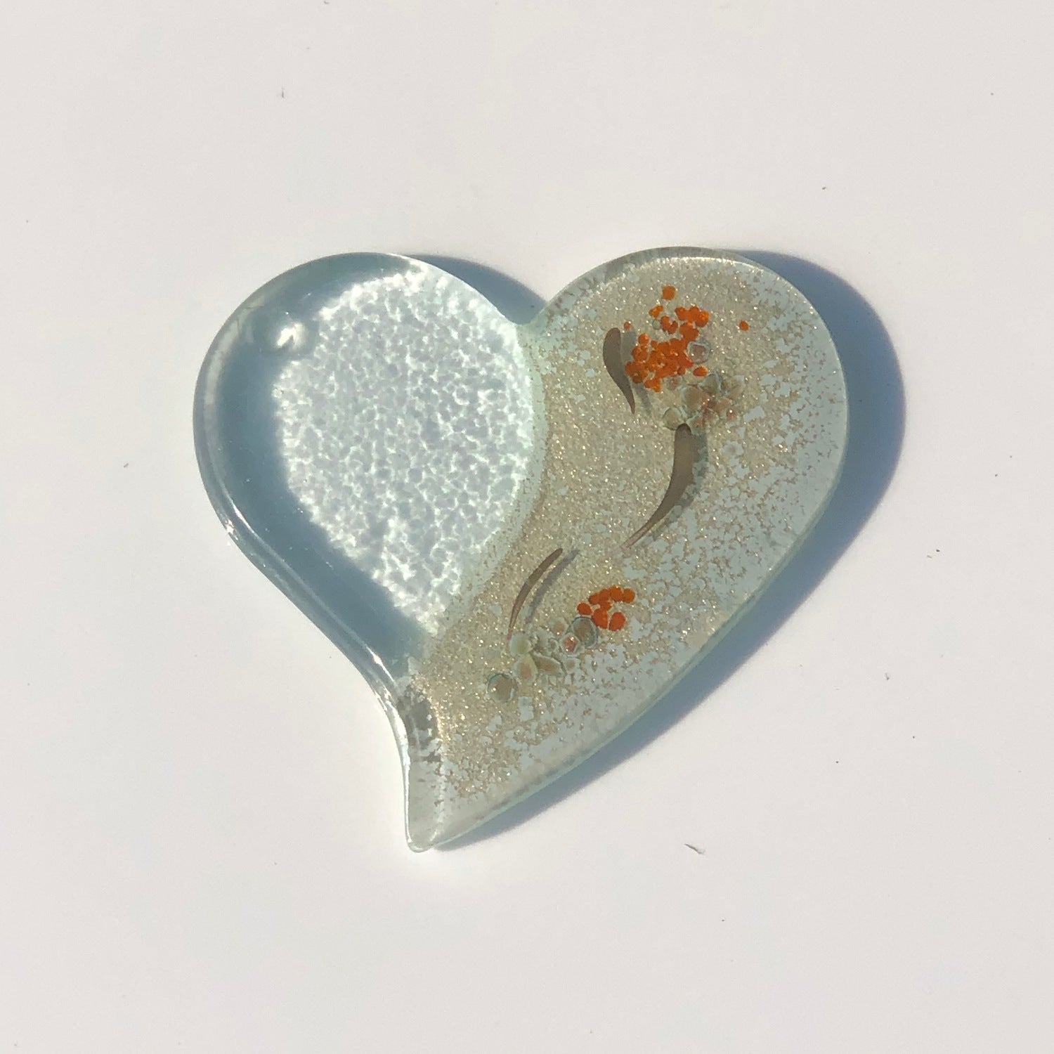 Satin Coaster (Heart)
