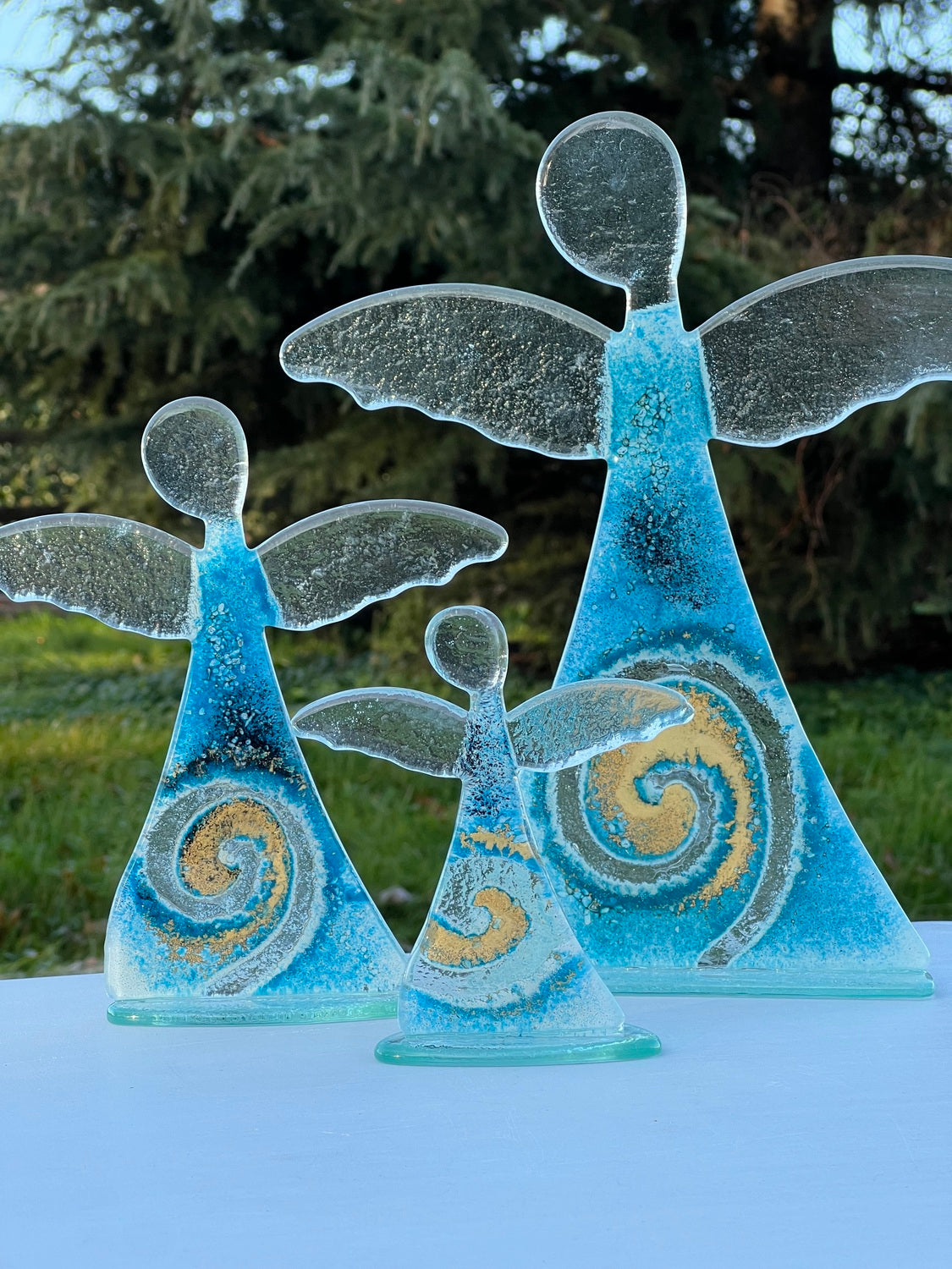 Angel - Blue & Gold