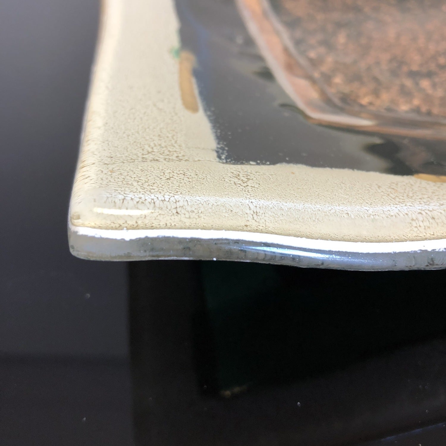 Thira Green Square Plate
