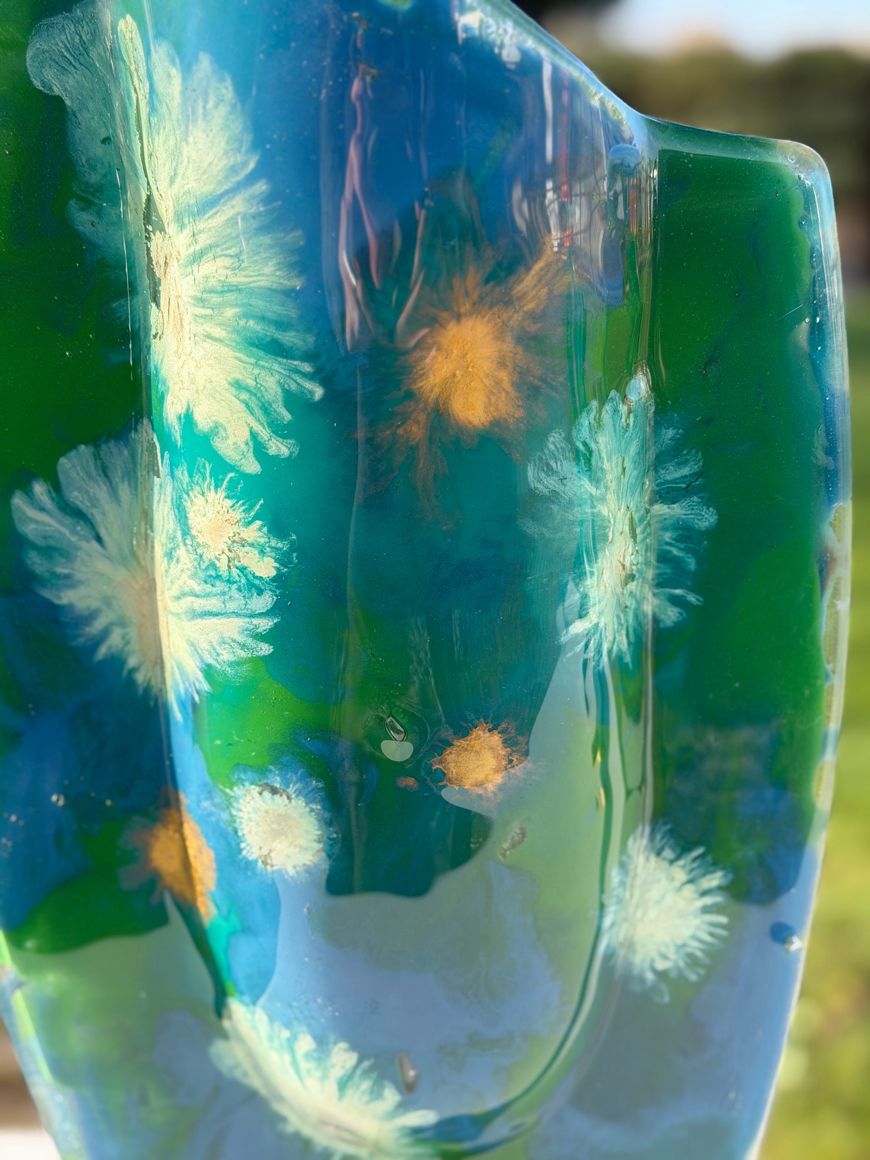 Sea Breeze Oval Vase