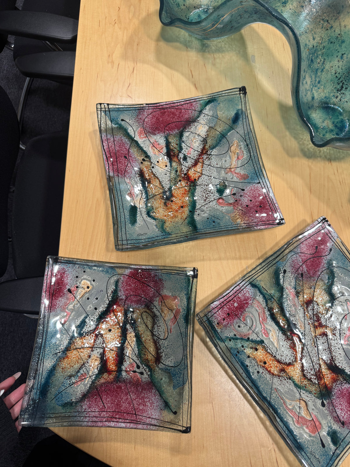 Galaxy Square Plate