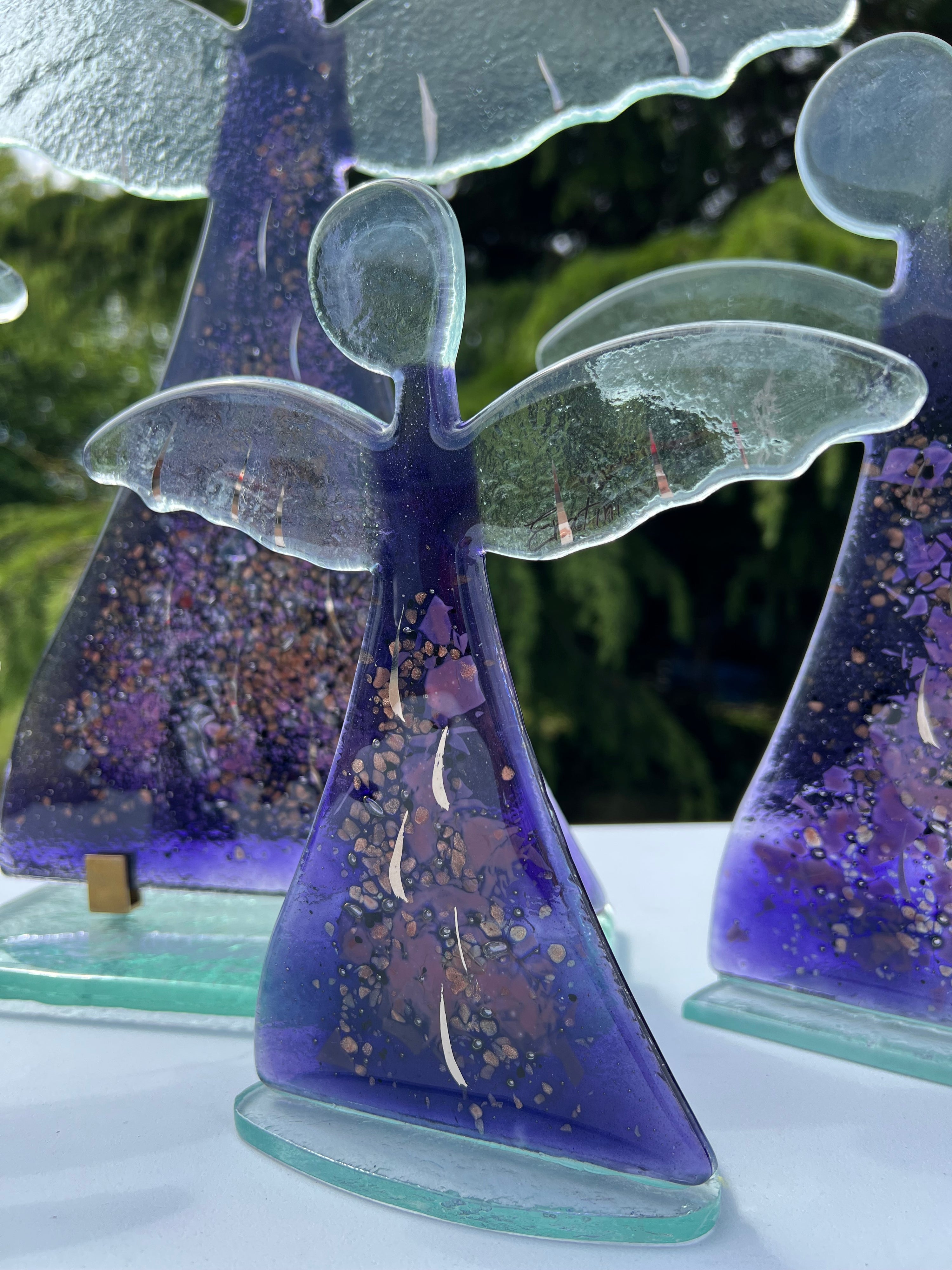 Angel - Mauve & Platinum