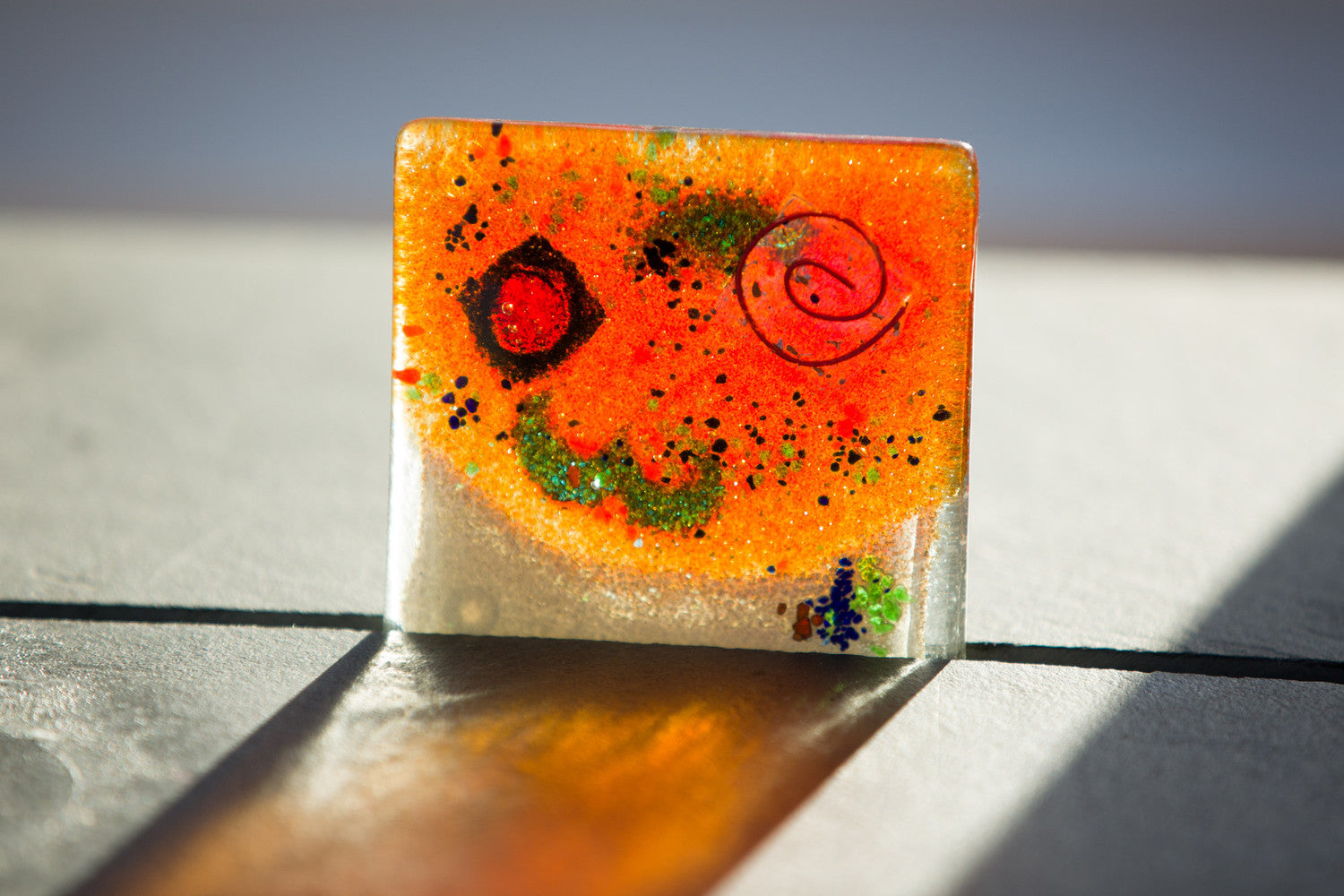 Orange Zest Coasters (Square)