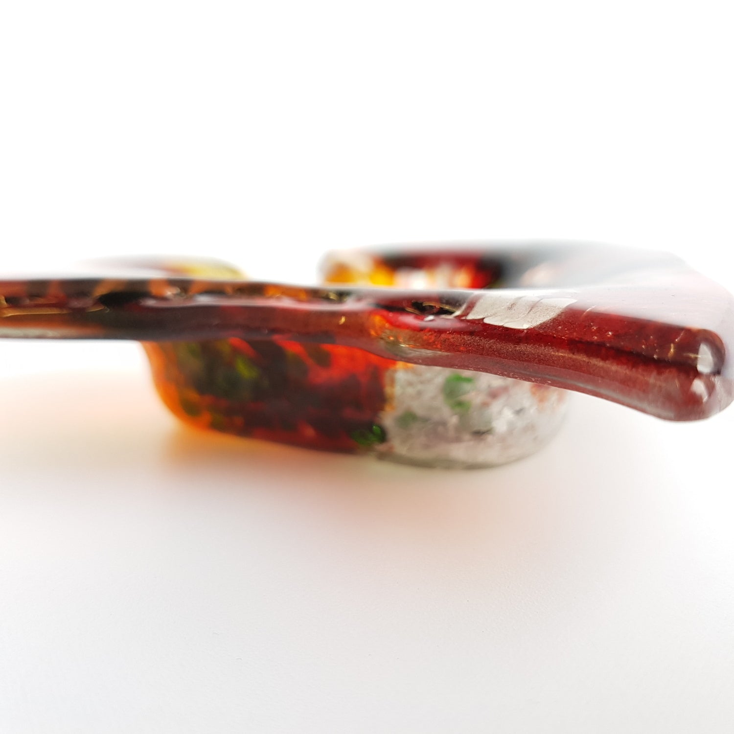 Tricolore Heart Tealight Dish